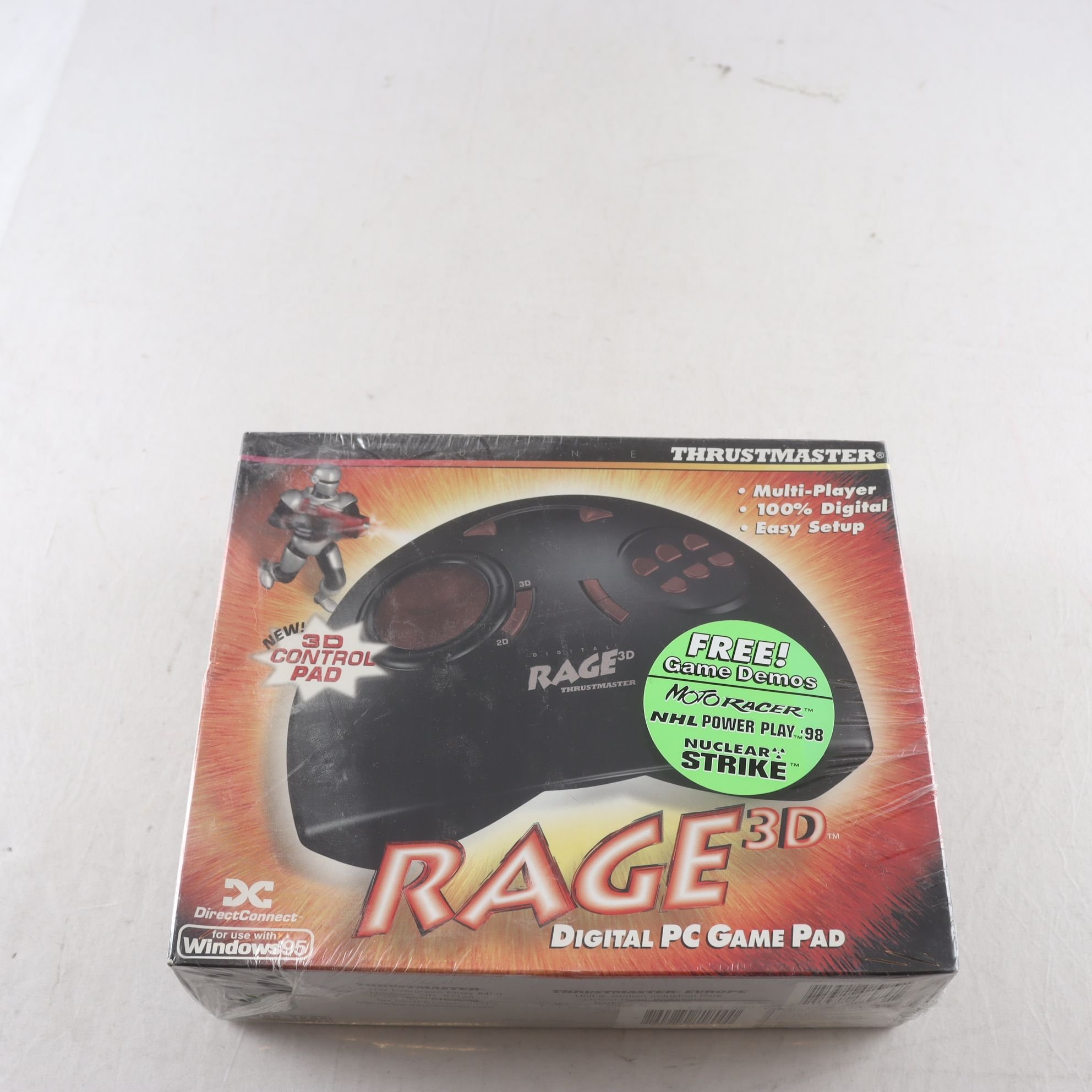 Handkontroll, Thrustmaster, Rage 3D control pad, Windows 95