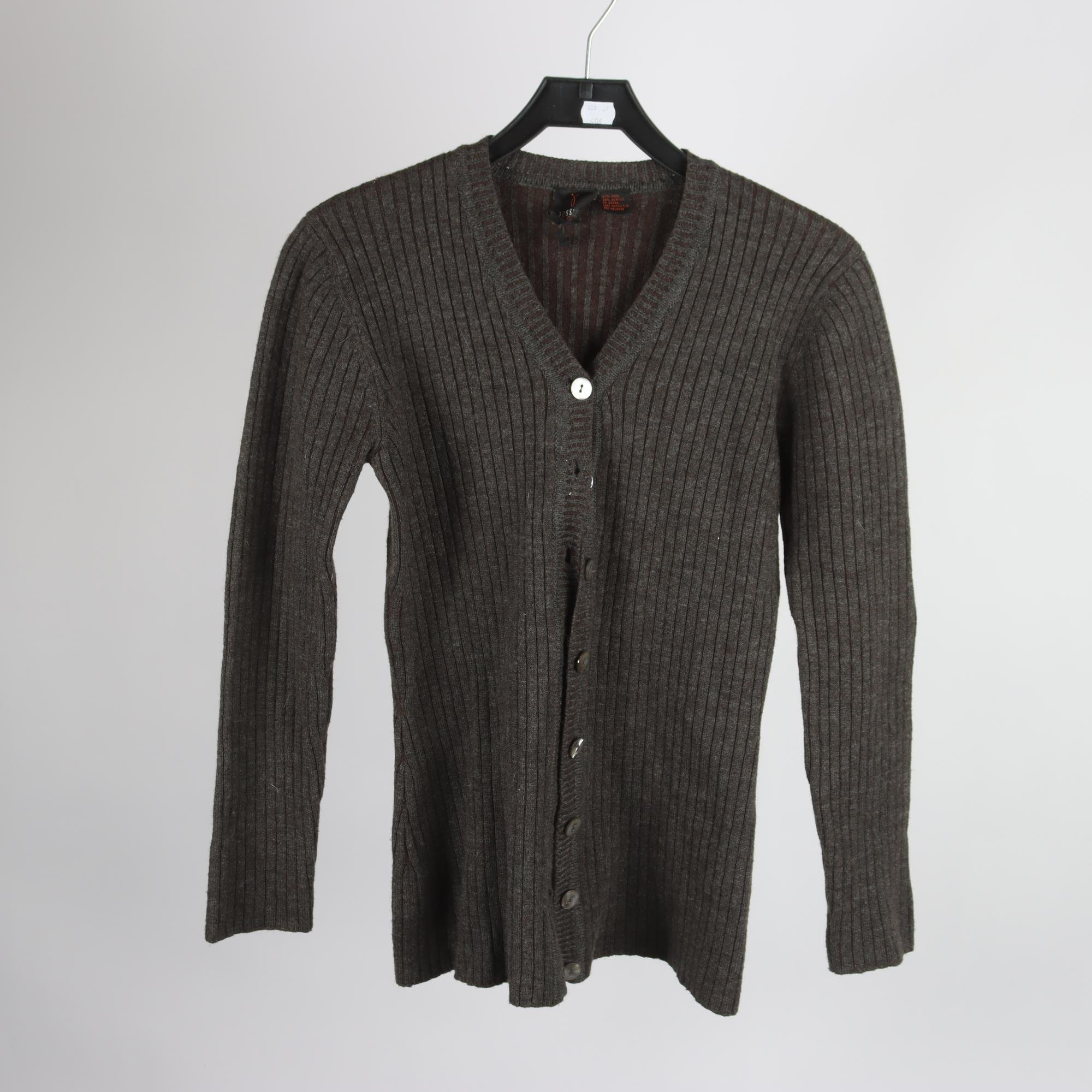 Kofta, Jessica, grå, ull, stl. ca. XS/S.