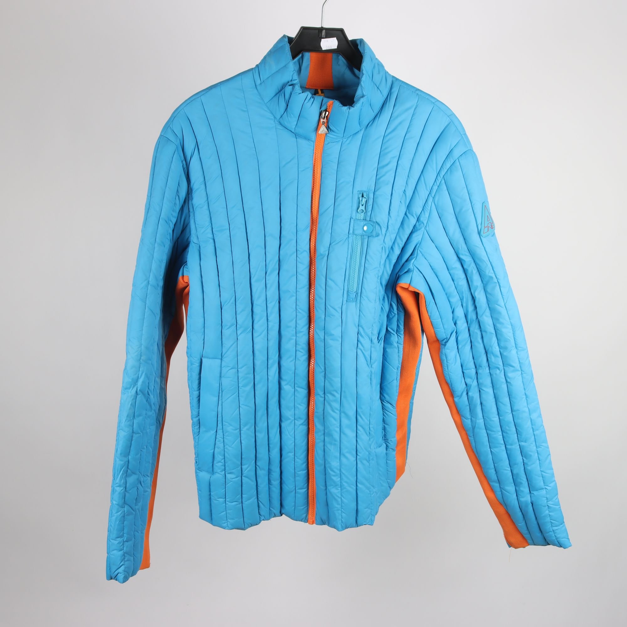 Dunjacka, A One, blå, orange, stl. XL.