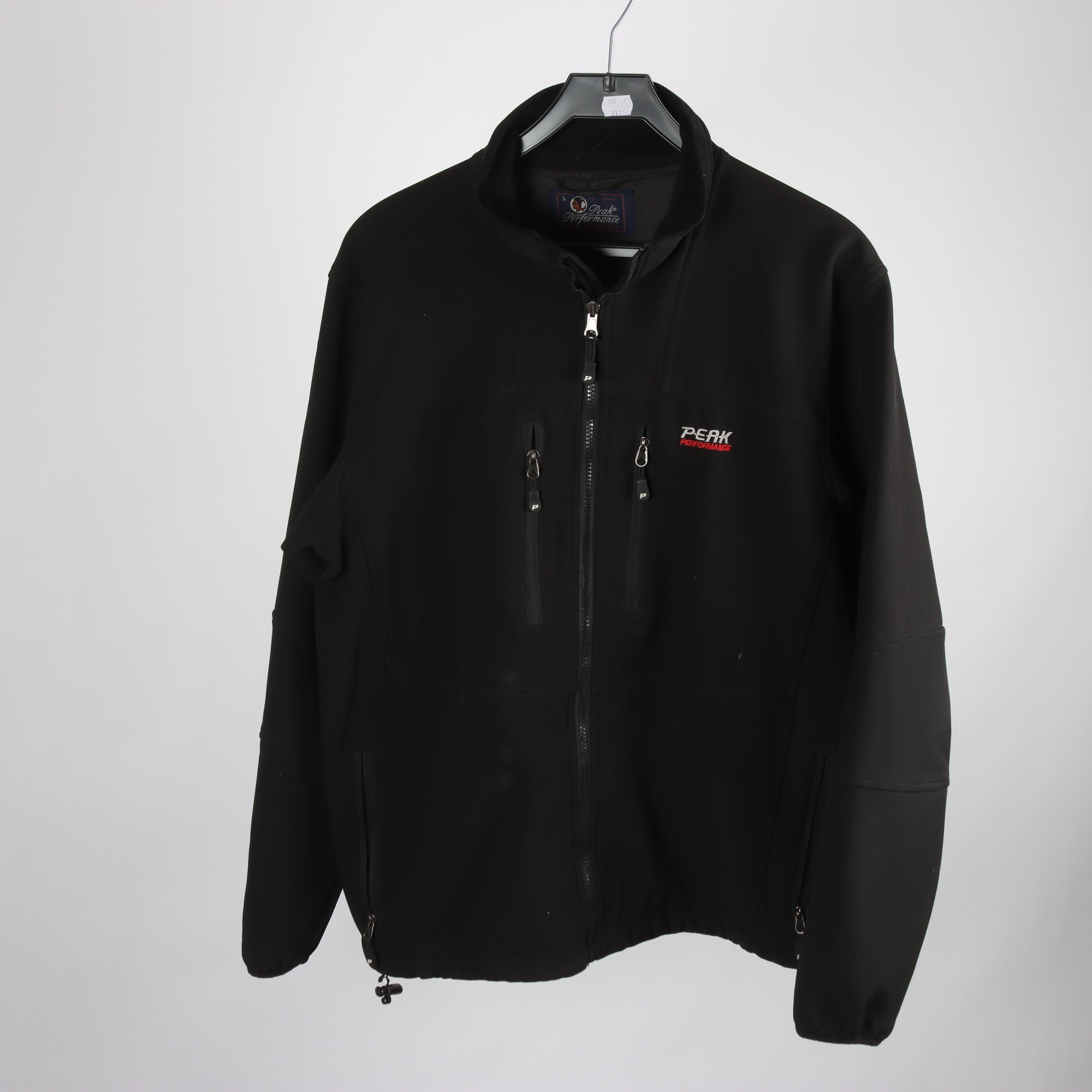 Softshelljacka, Peak Performance, svart, stl. L.