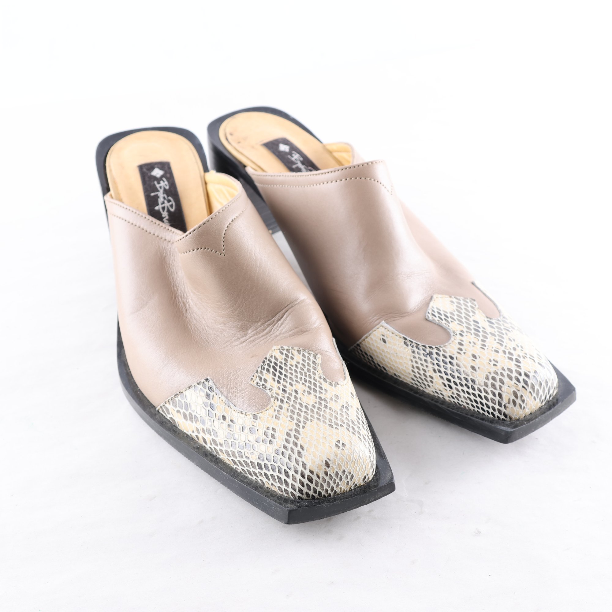 Mules, Björn Borg, läder, stl. 39