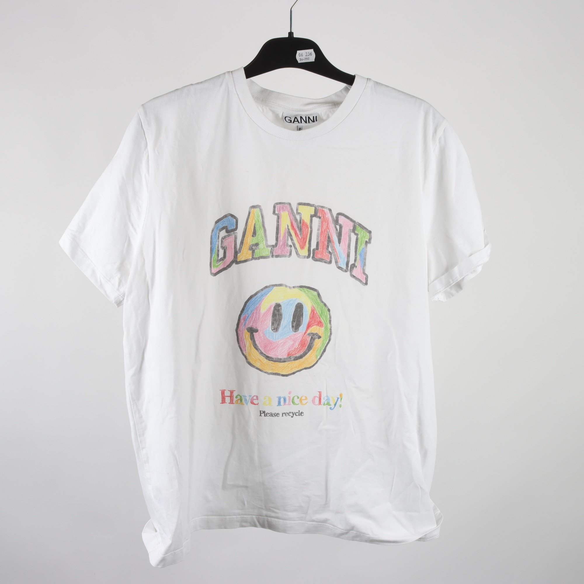 T-shirt, Ganni, stl. L
