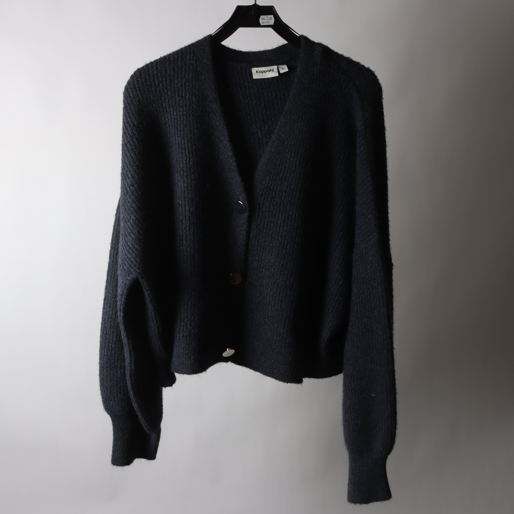 Stickad kofta, Kappahl, stl. XL