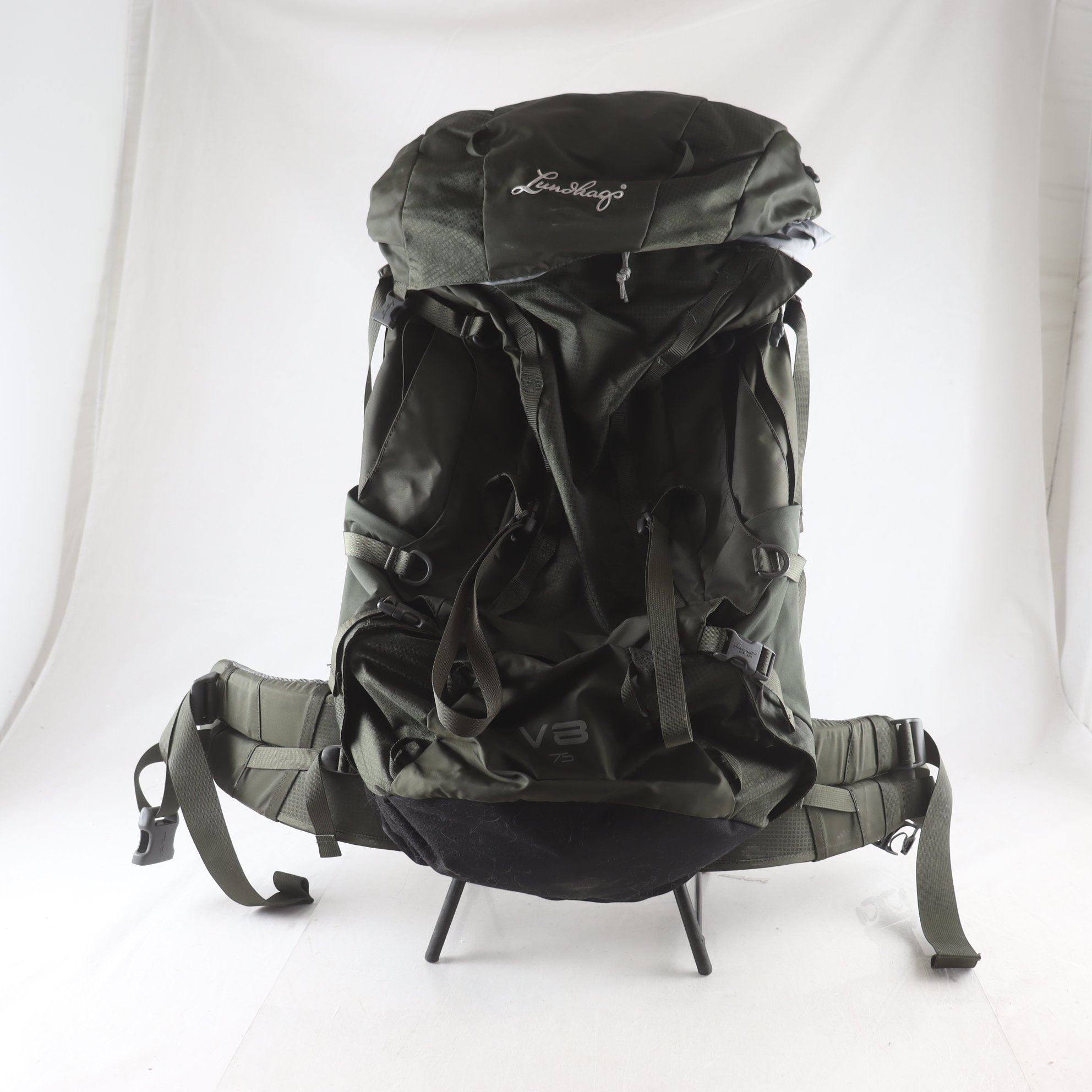 Ryggsäck, Lundhags, v8-75, grön. Endast avhämtning