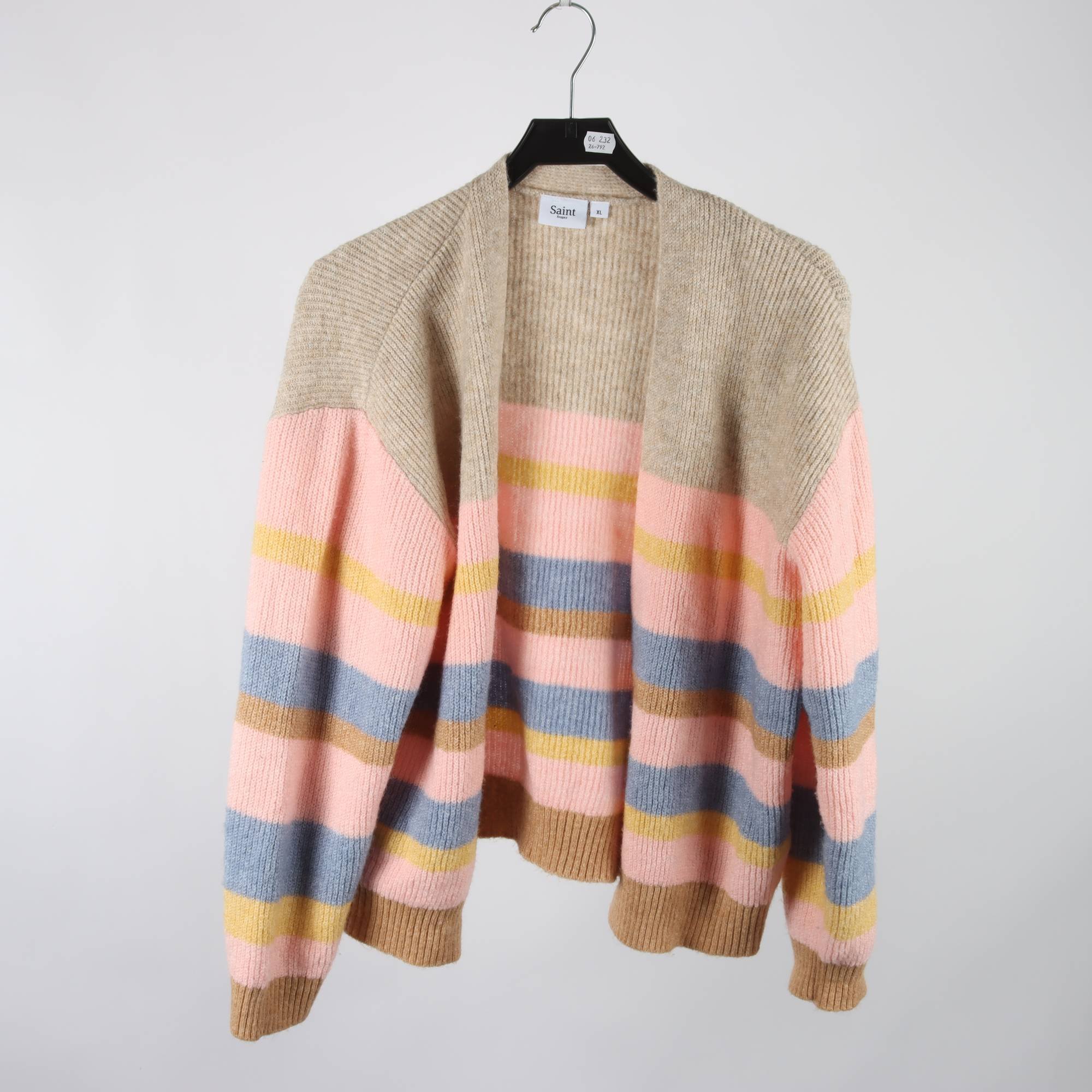 Stickad kofta, Saint Tropez, stl. XL