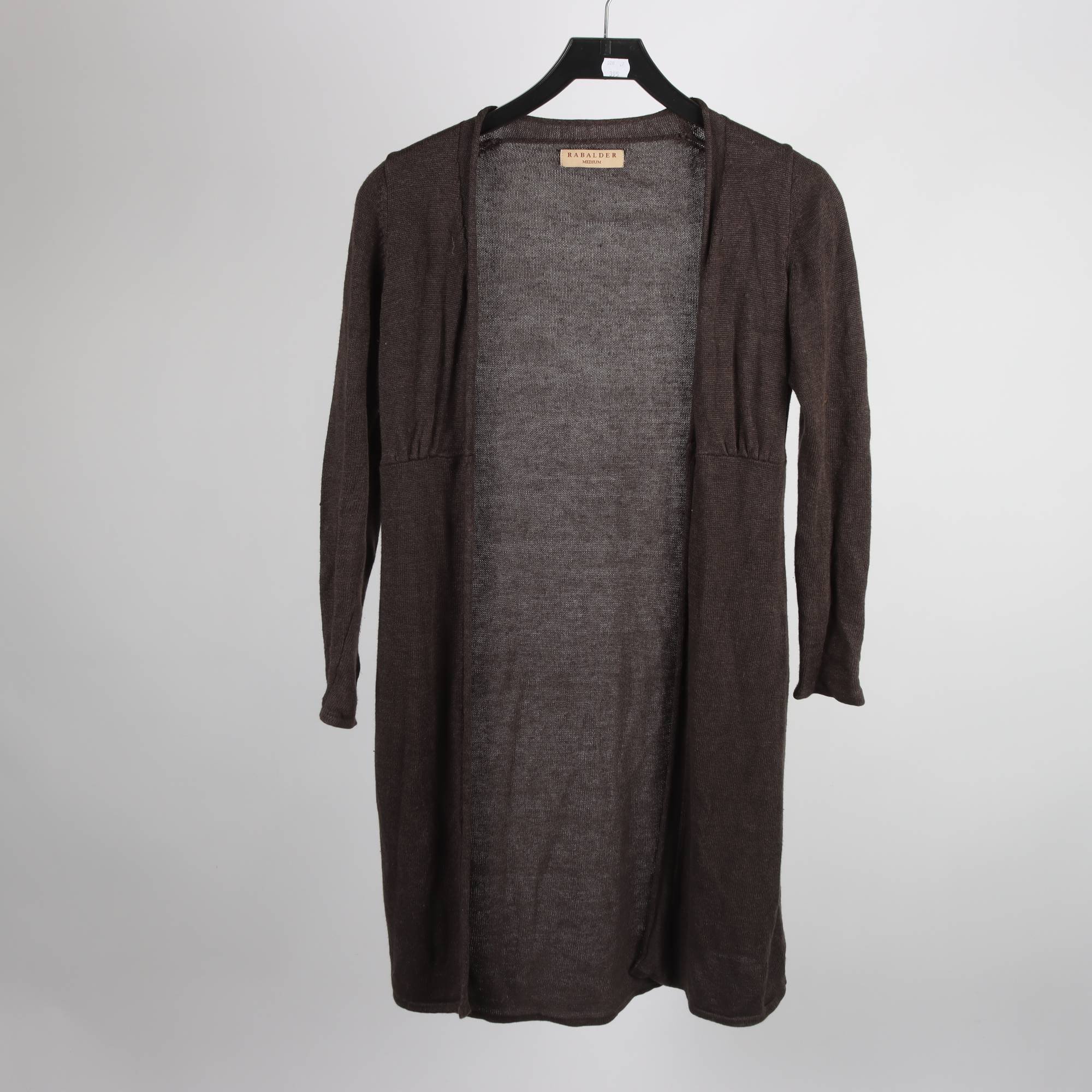 Kofta, Rabalder, grön, lin, stl. M.