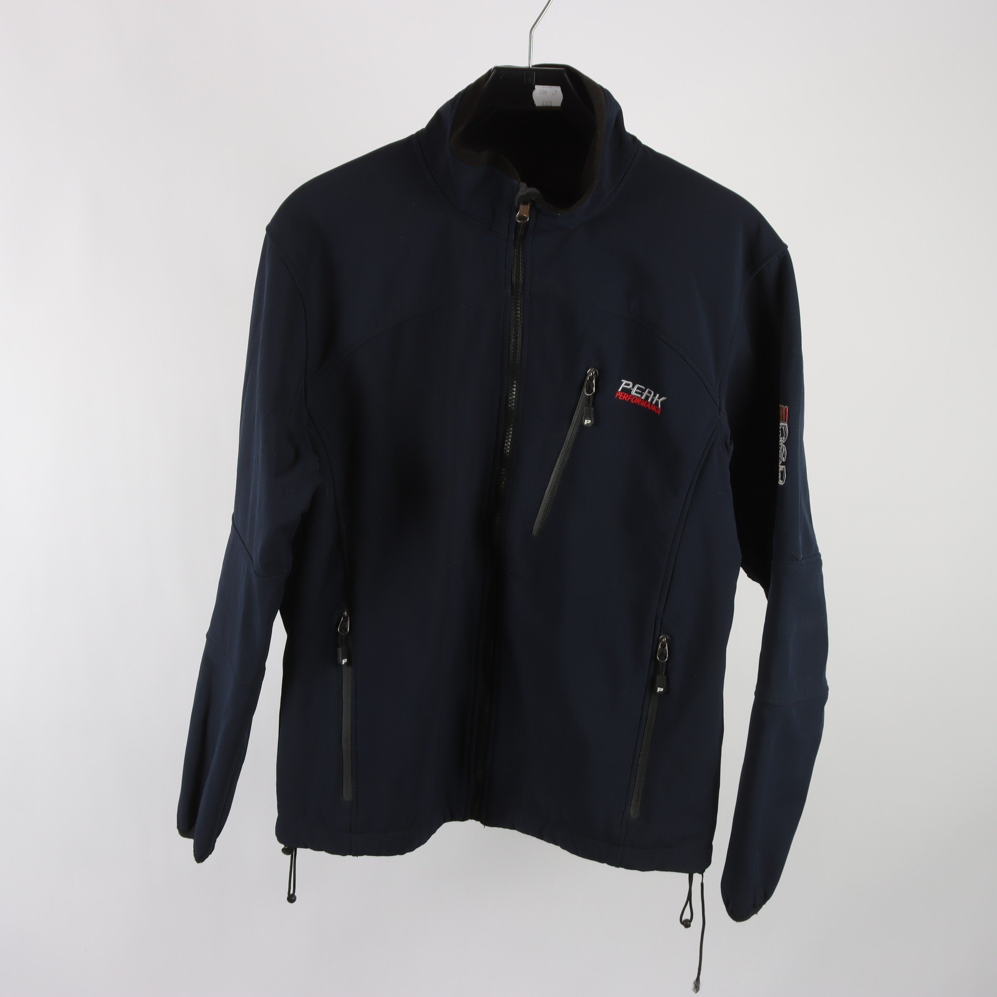 Softshelljacka, Peak Performance, blå, stl. S.