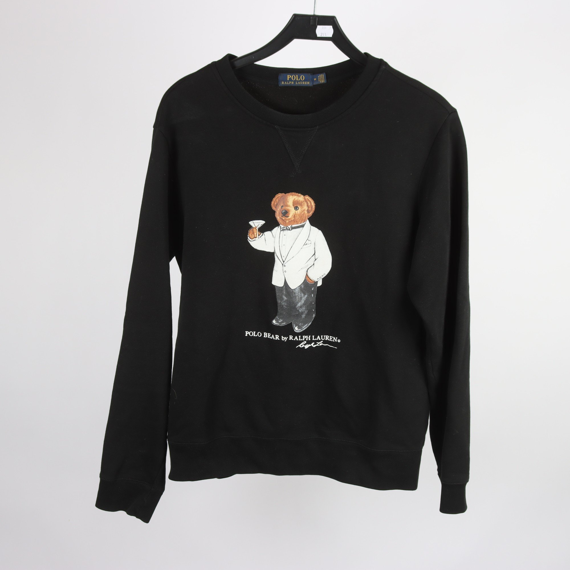 Sweatshirt, Polo Ralph Lauren, svart, stl. M