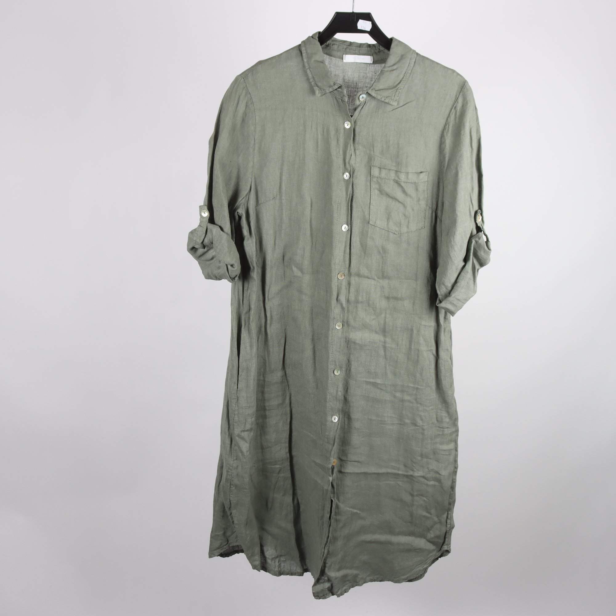 Klänning, Okänd, grön, stl ca. S/M