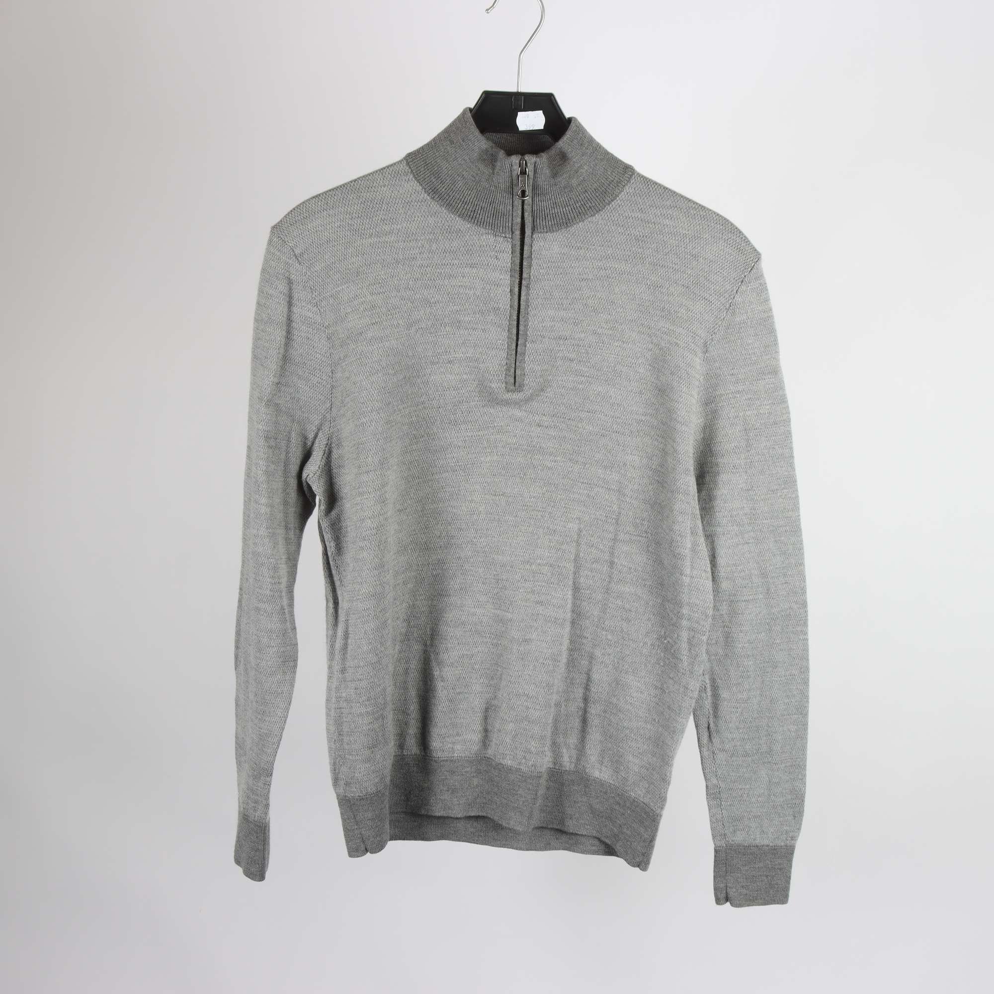 Tröja, Brooks Brothers, grå, ull, stl. S.