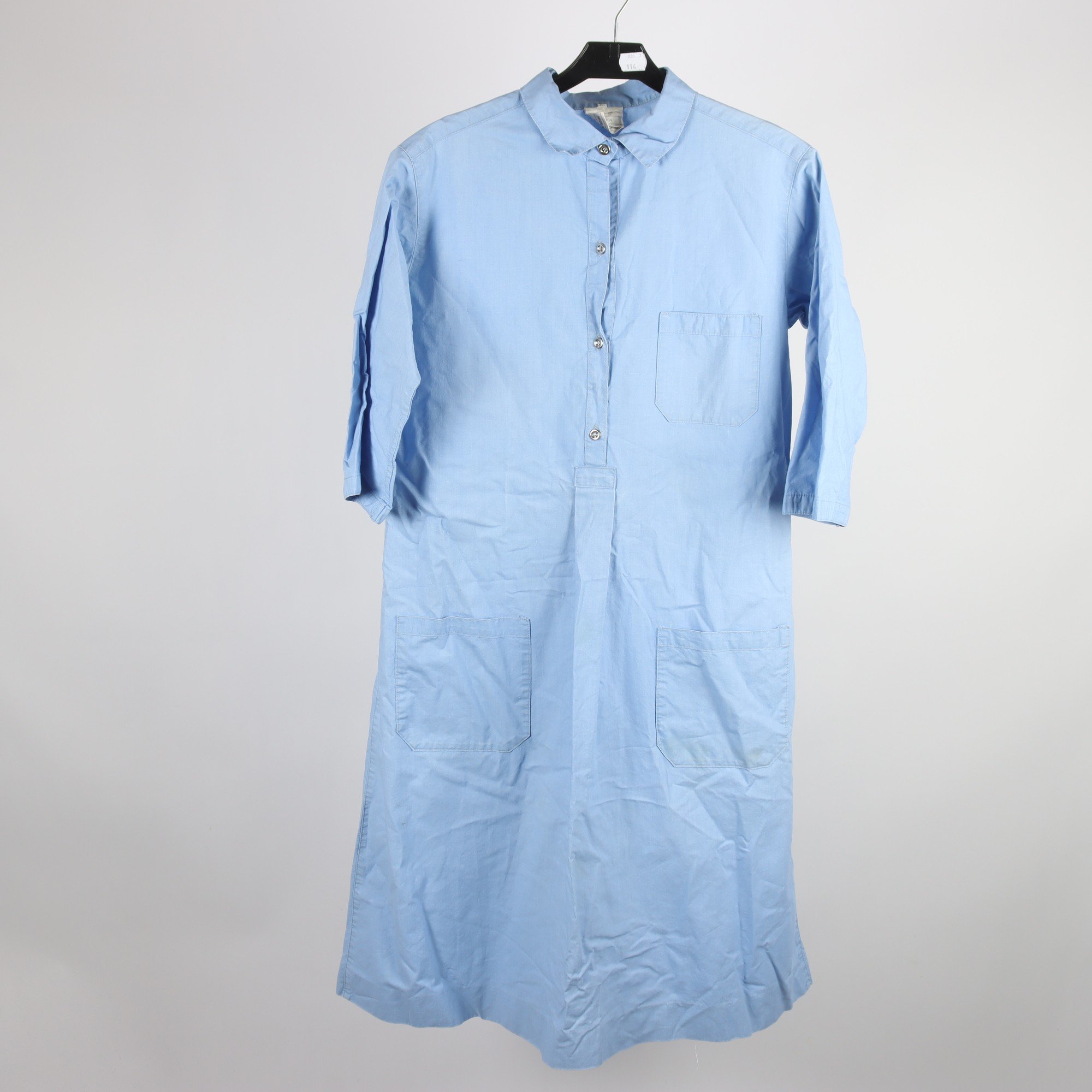 Klänning, vintage, Twilfit Barbro Sörman, blå, stl. 42