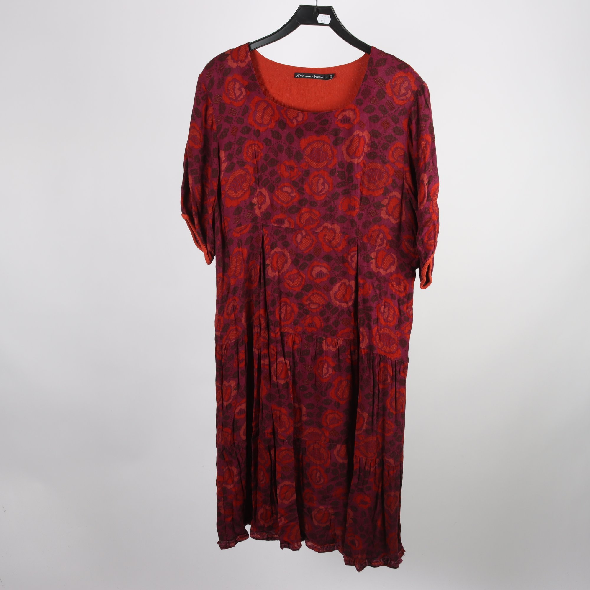 Klänning, Gudrun Sjödèn, mönstrad, stl. L