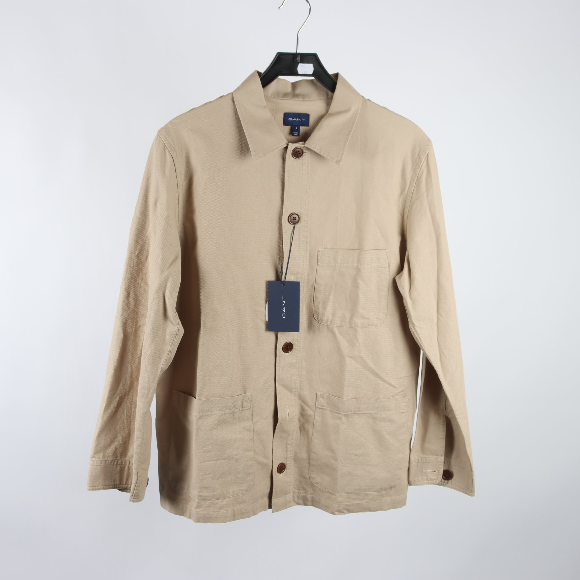 Skjortjacka, Gant, beige, stl. S.