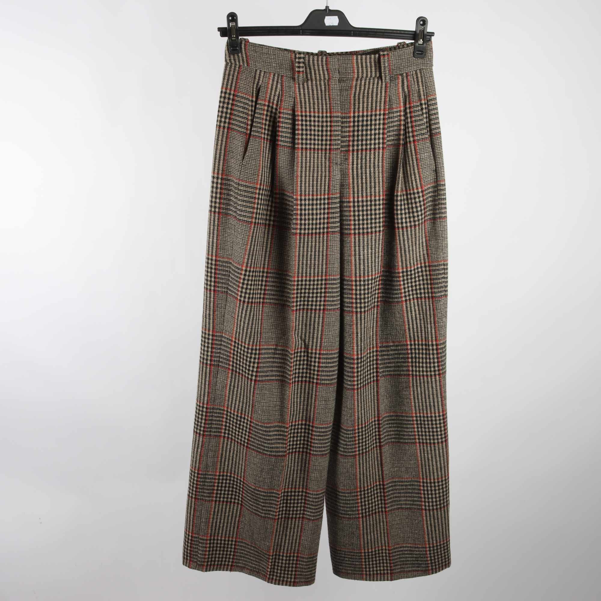 Byxor, Zara, brun, röd, stl. S.