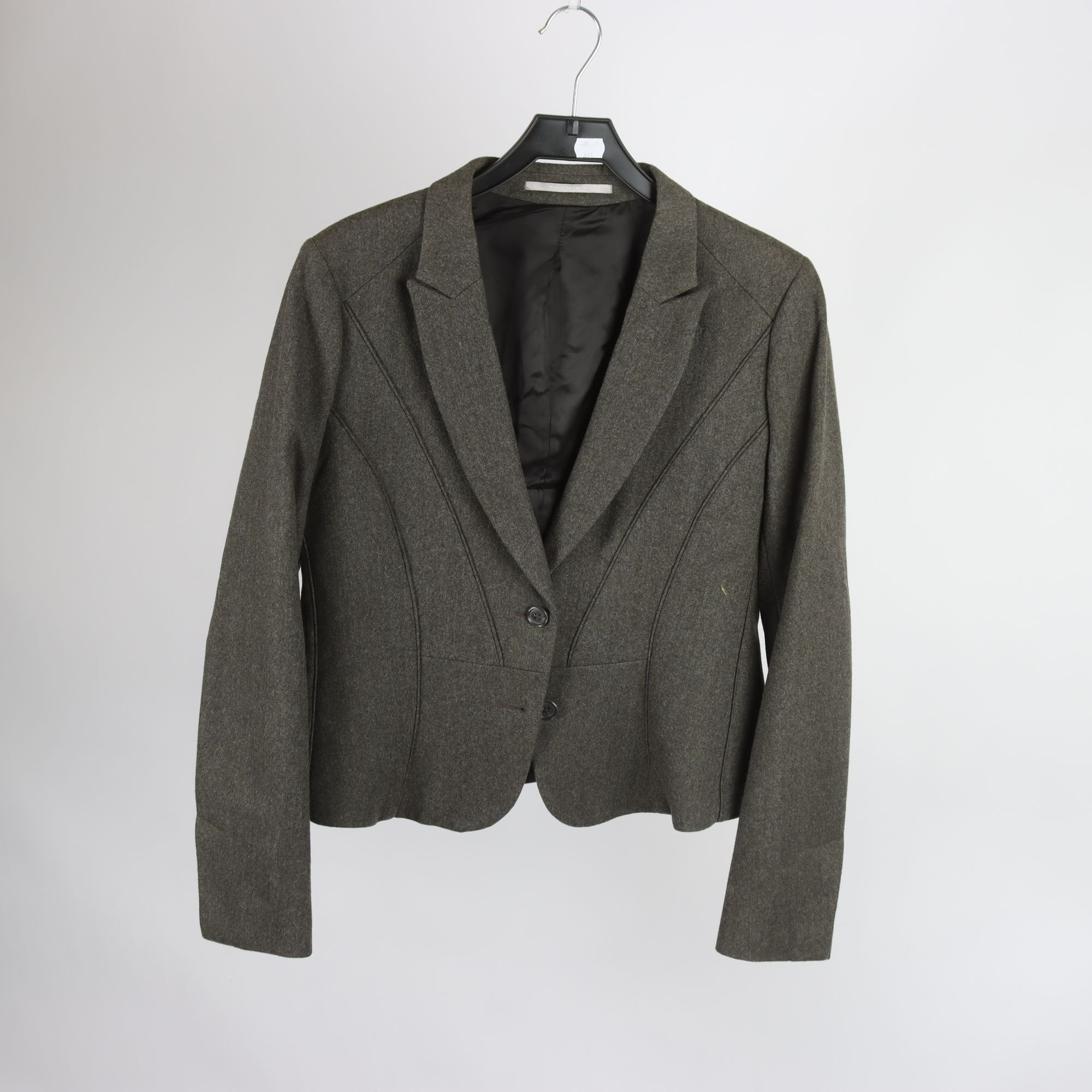 Kavaj, Tiger of Sweden, grå/grön, ull, stl. 42.