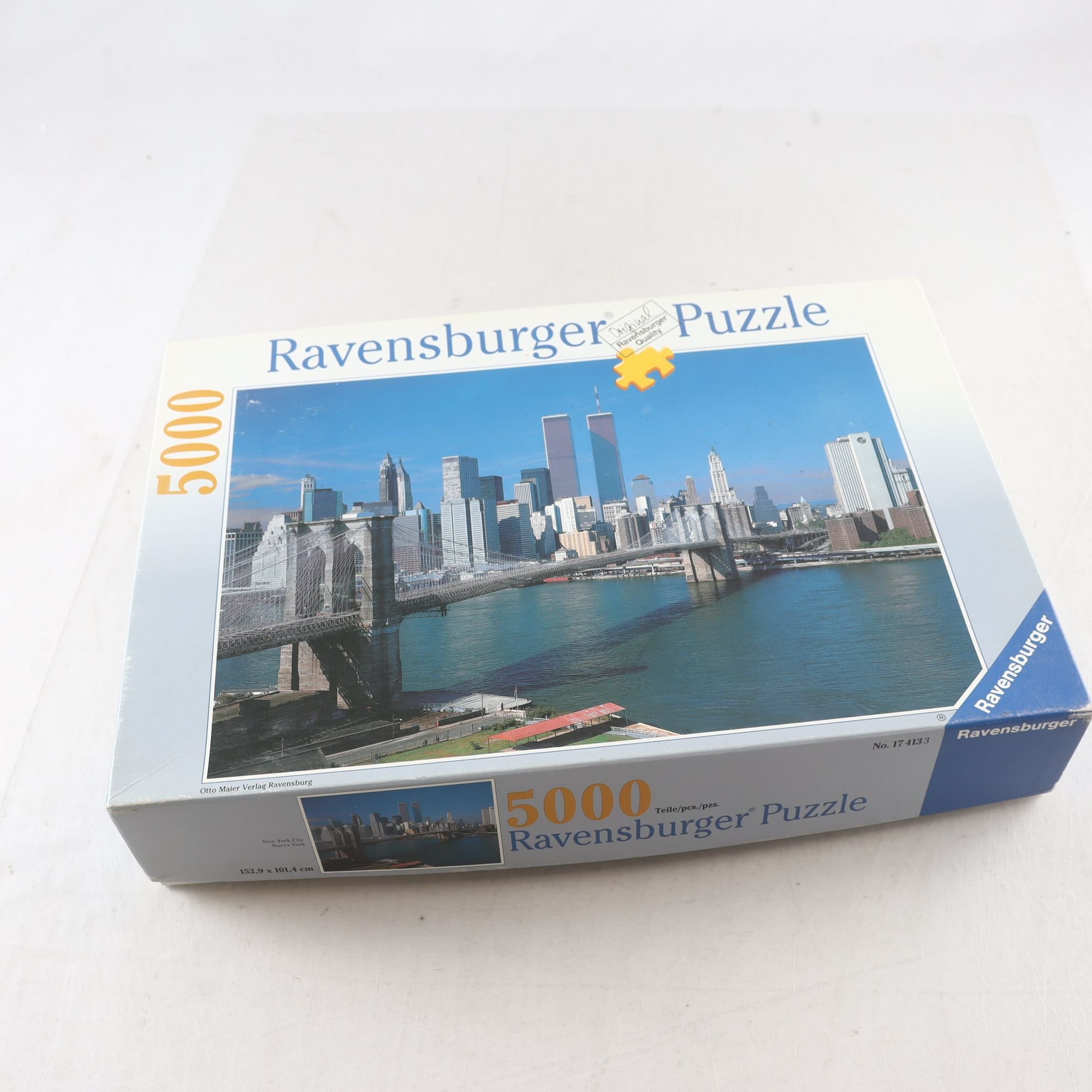 Pussel, Ravensburger, 5000 bitar.