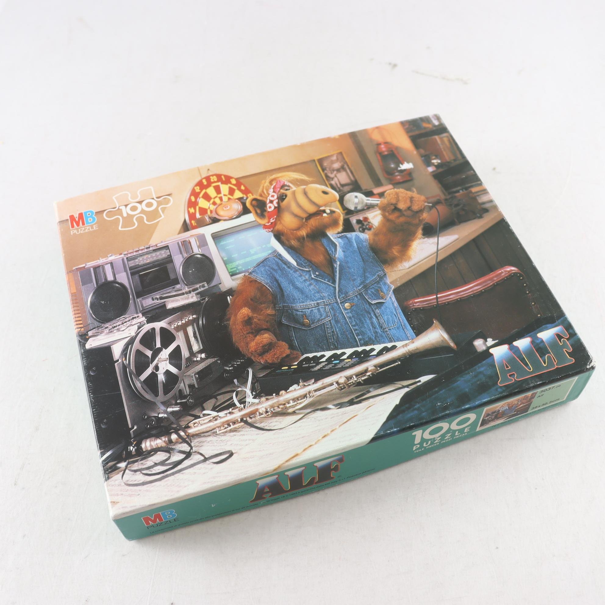 Pussel, ALF, mb, från 80 talet, nostalgi.