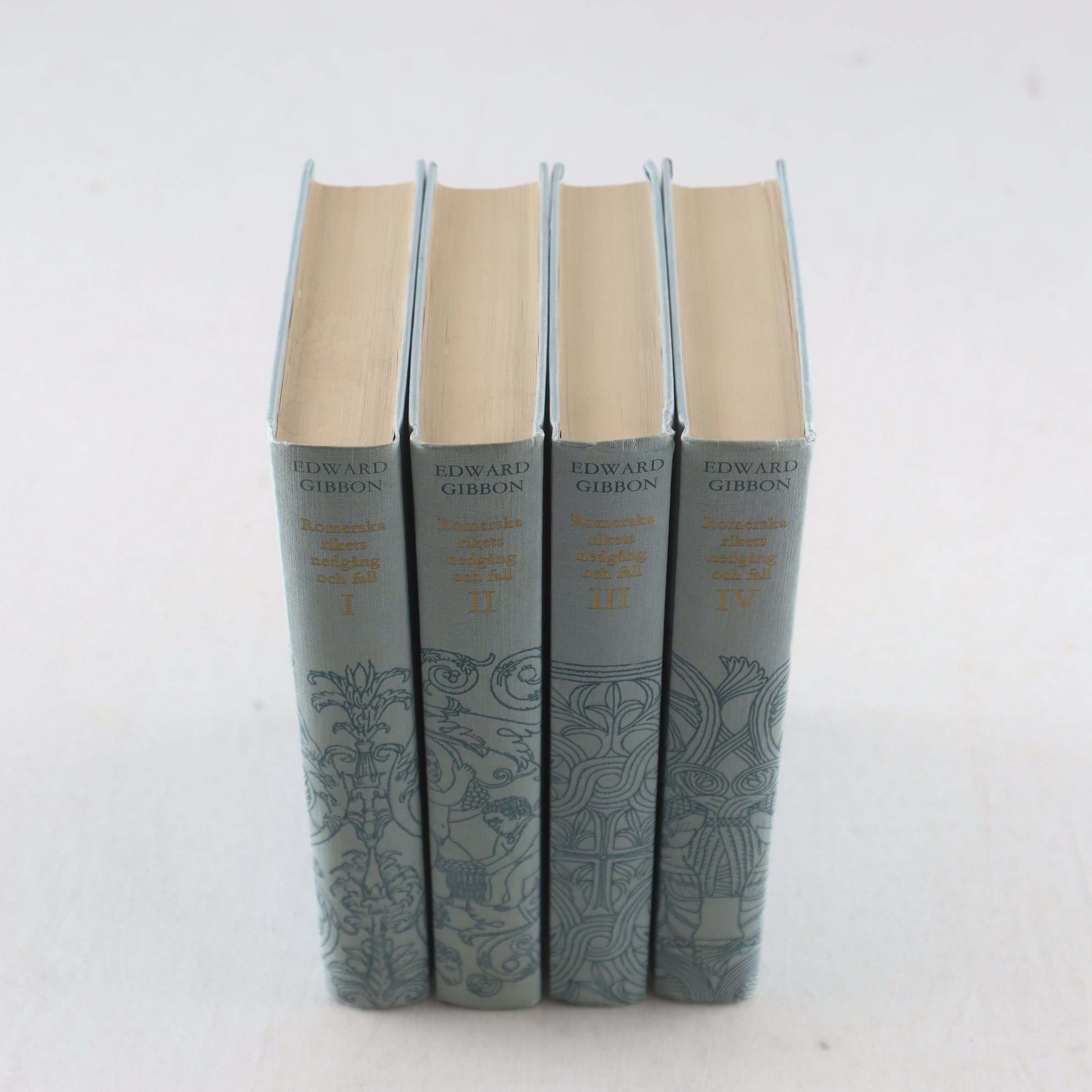 Edward Gibbon, Romerska rikets nedgång och fall, Vol. I-IV