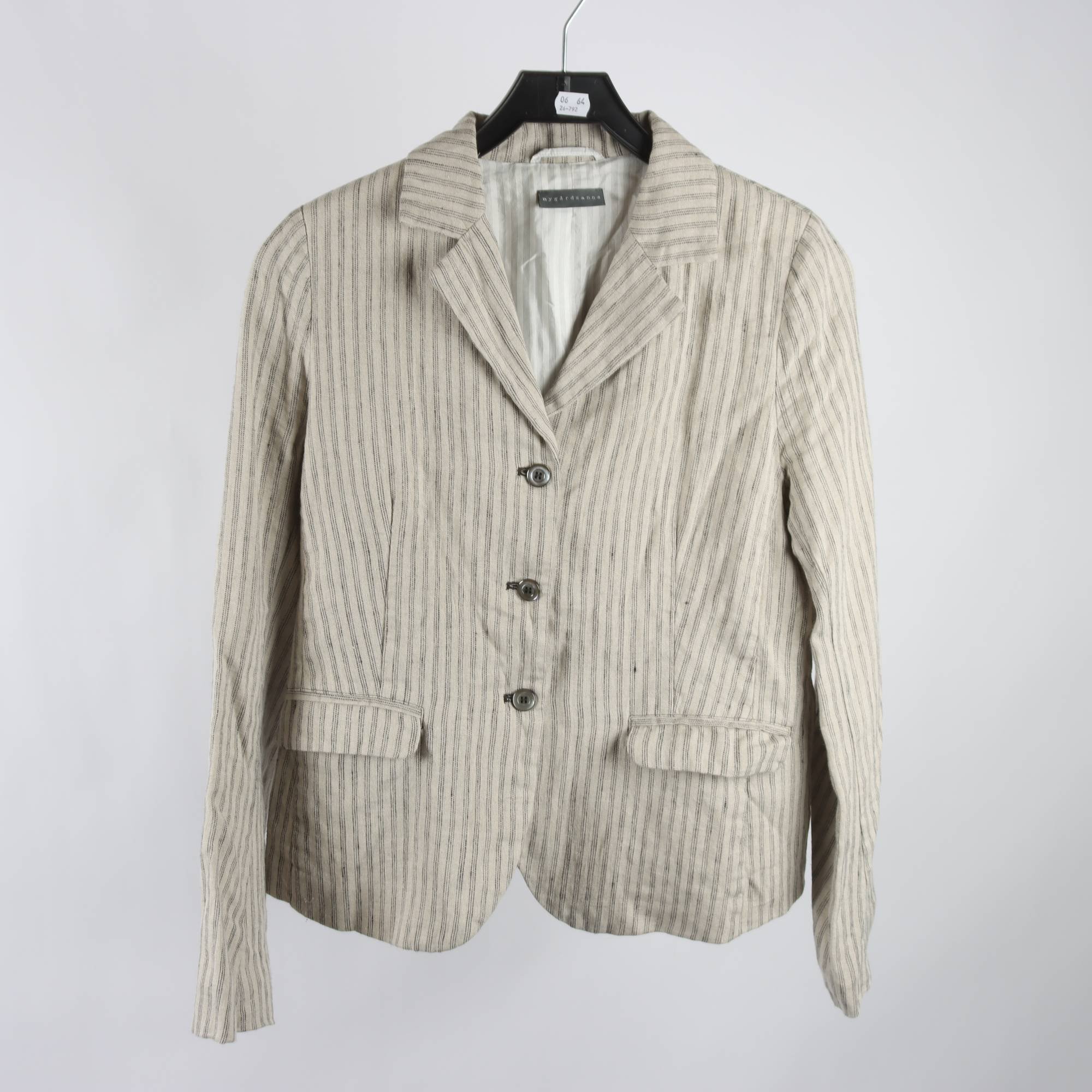 Kavaj, Nygårsanna, 100% lin, stl. 36