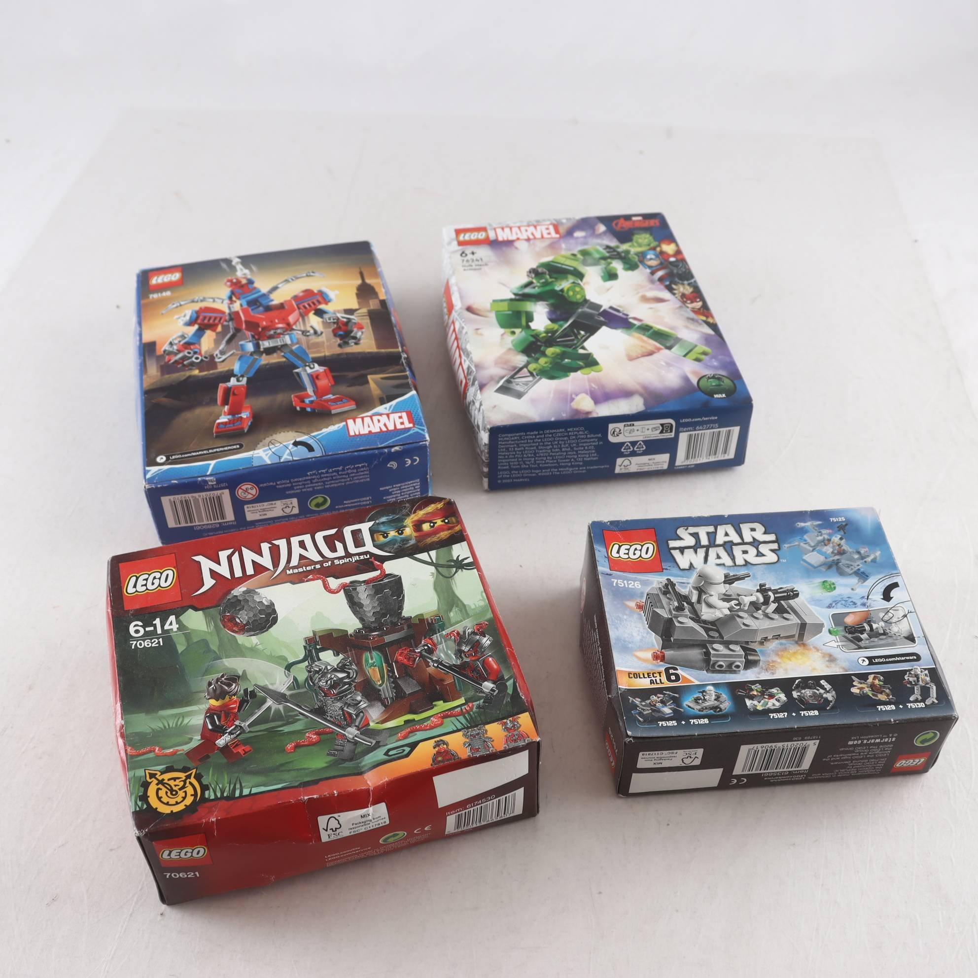 Lego, Lego paket, blandat 4st.