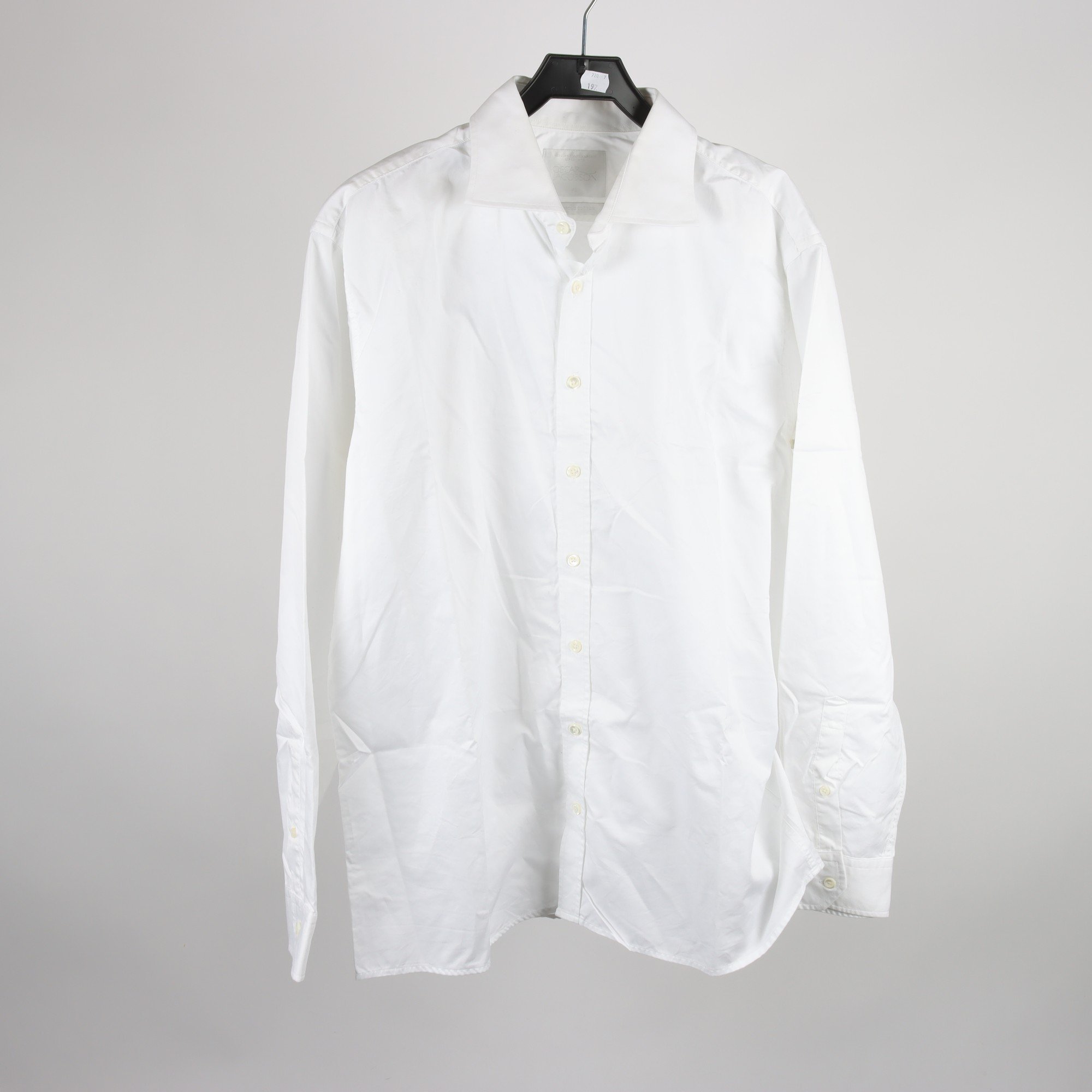 Skjorta, Oscar Jacobson, vit, stl. 43 (XL)