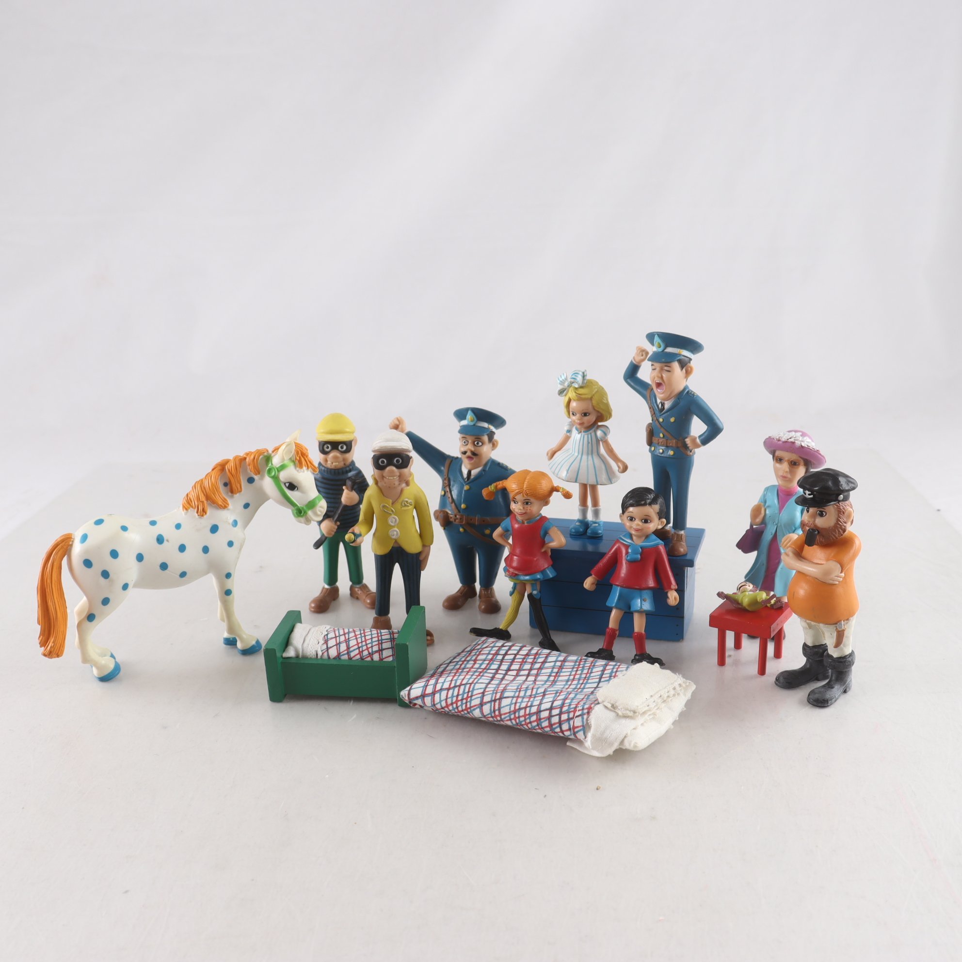 Figurer, Pippi Långstrump, blandat.