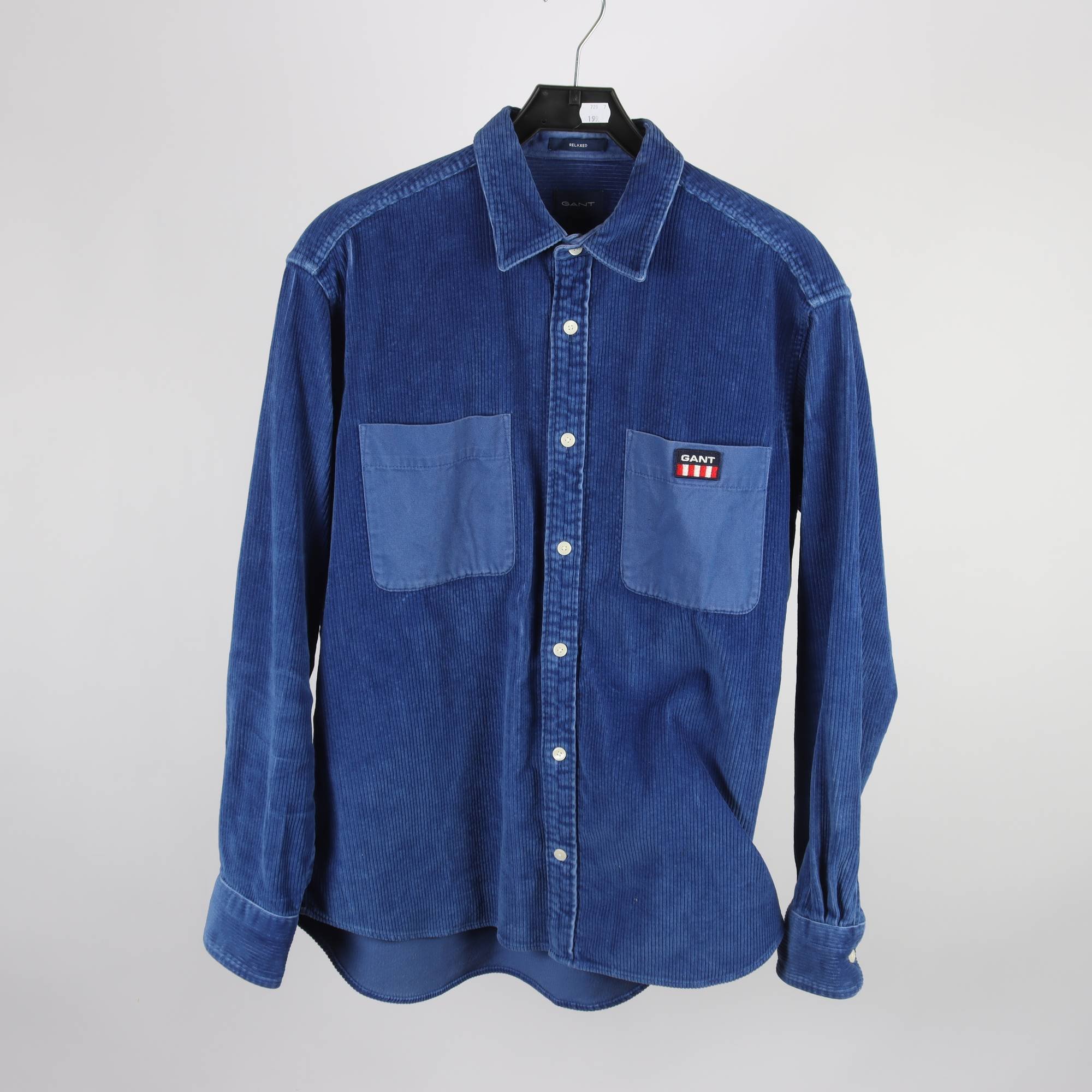 Manchester Skjorta, Gant, blå, stl ca. XL