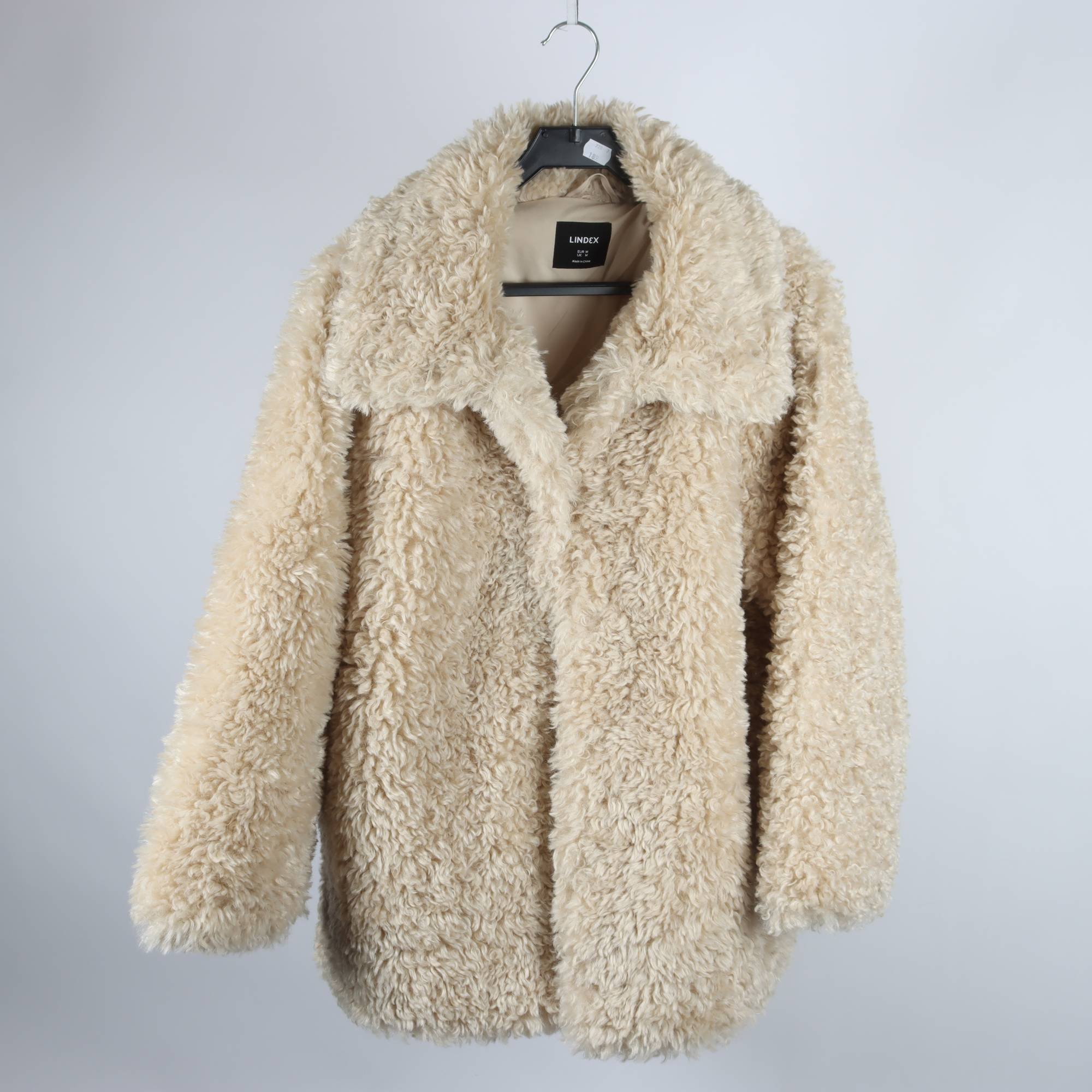 Teddy Jacka, Lindex, ljusbeige, stl. M