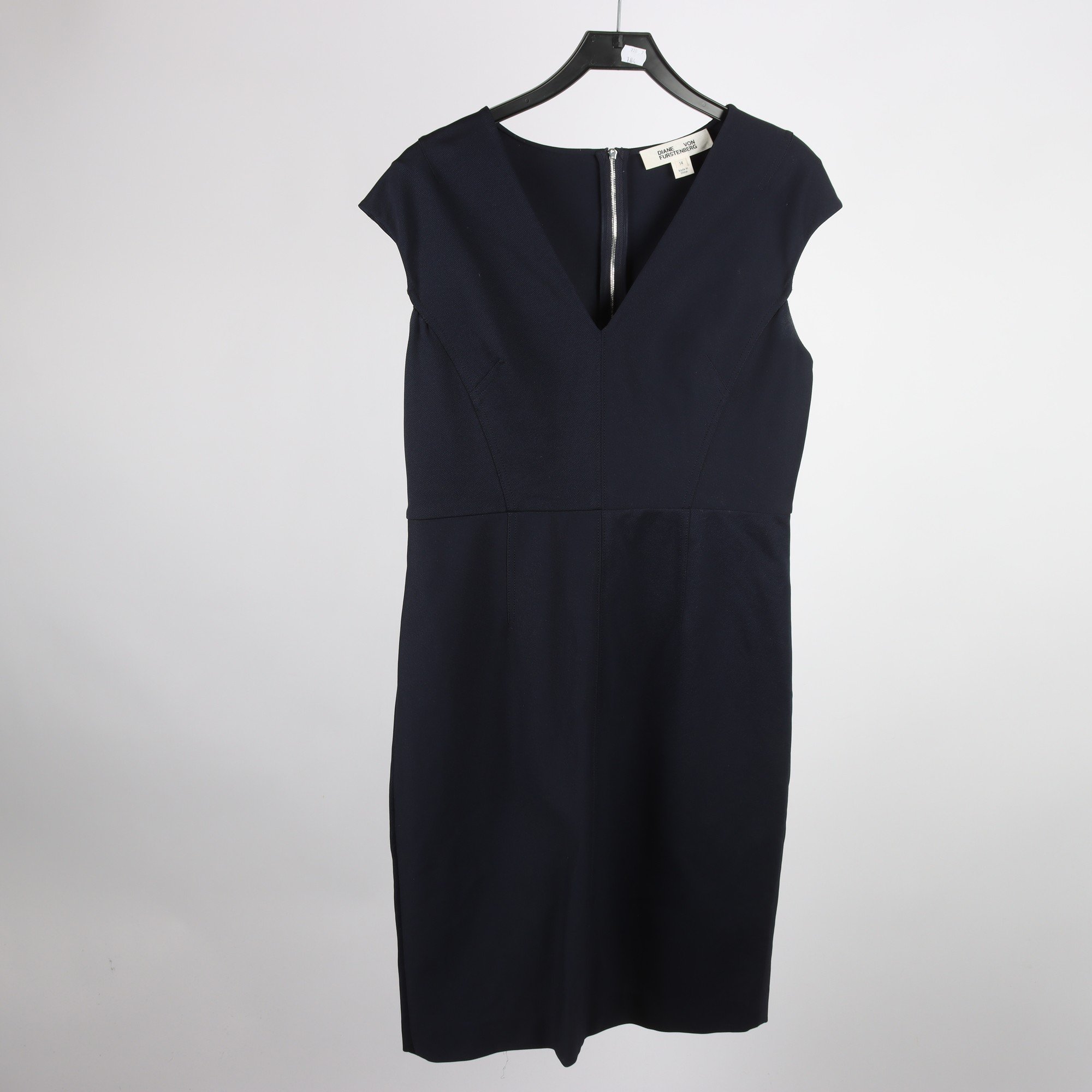 Klänning, Diane von Furstenberg, blå, stl. 14 (L)