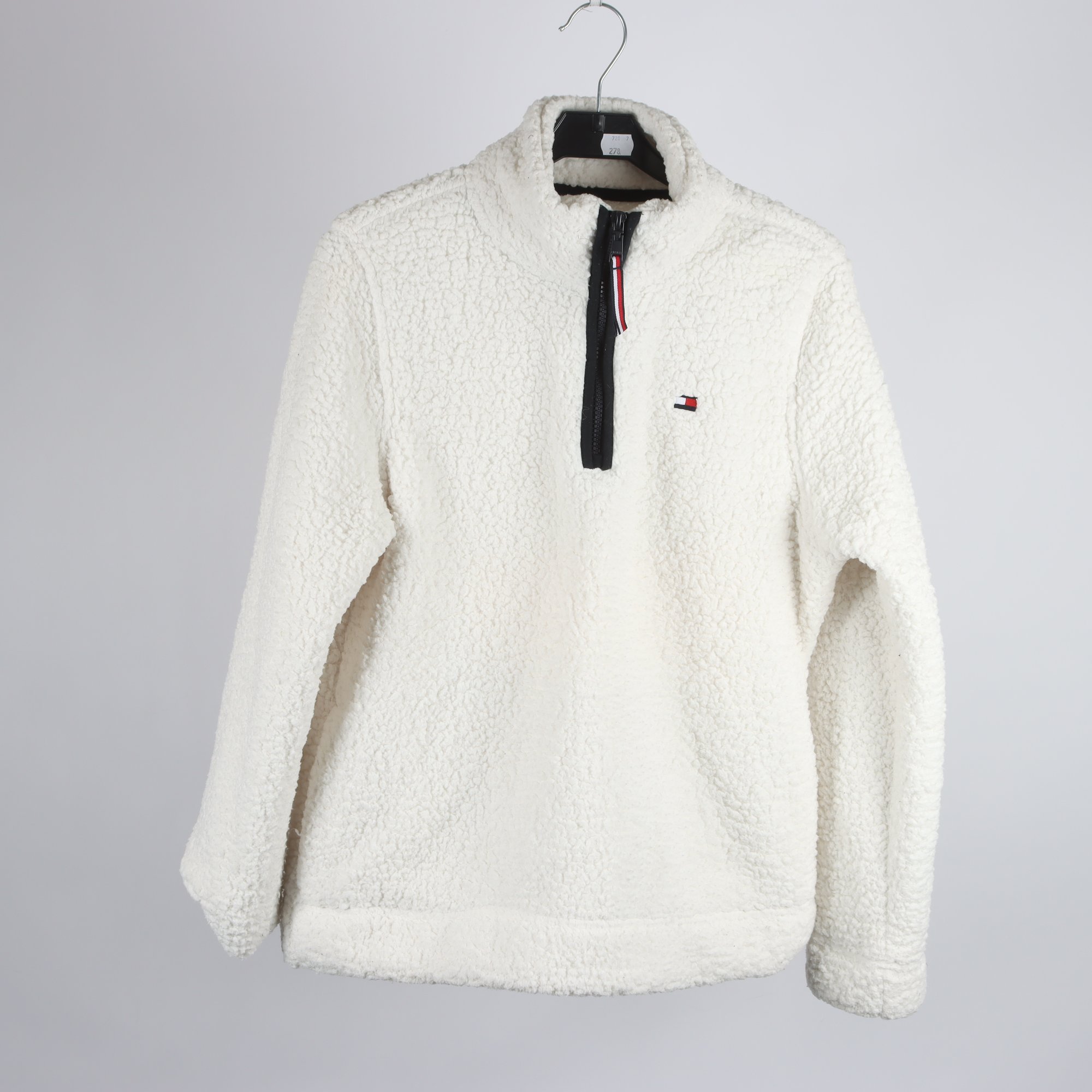 Teddytröja, Tommy Hilfiger ,vit, stl. S