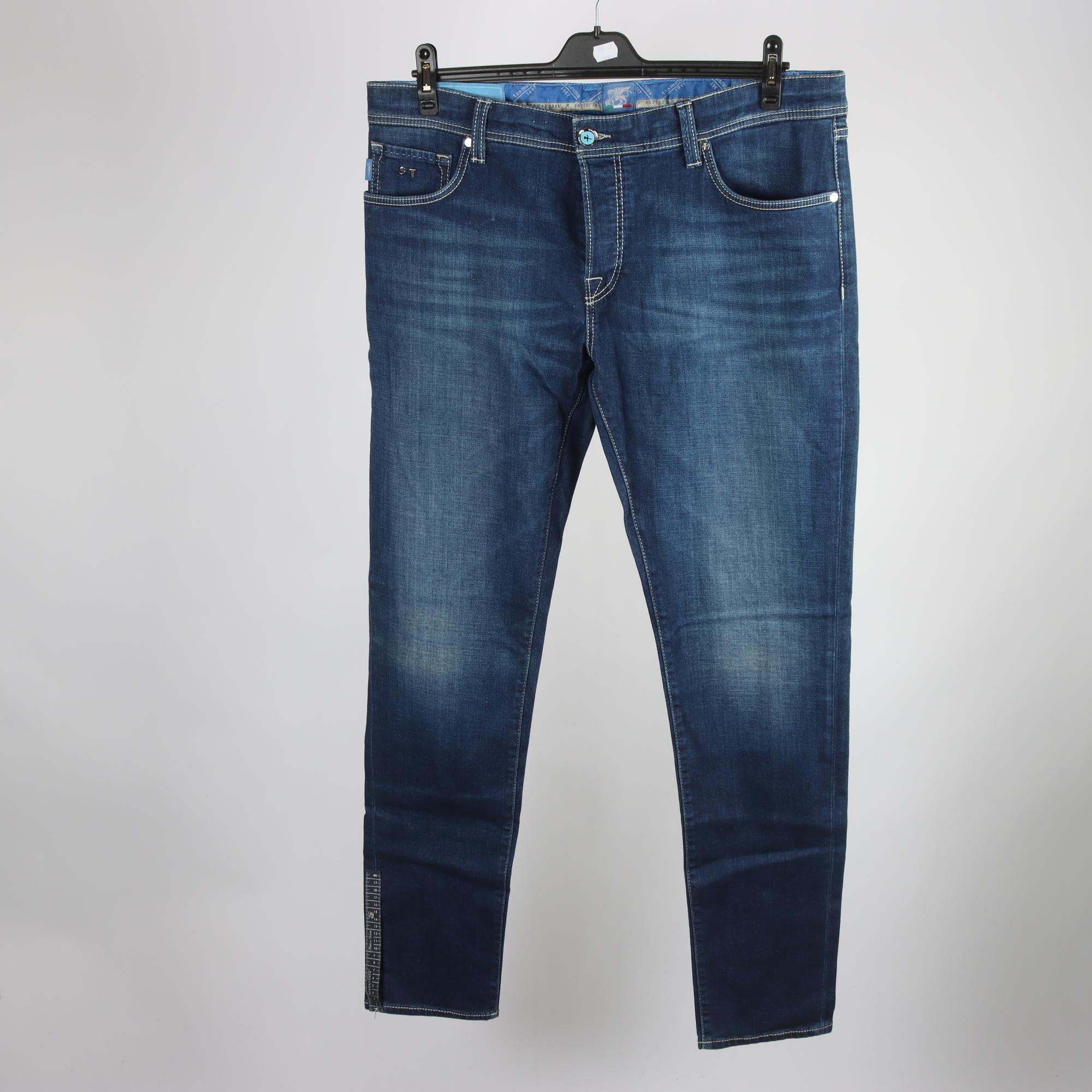Jeans, Tramarossa, blå, stl. 38.