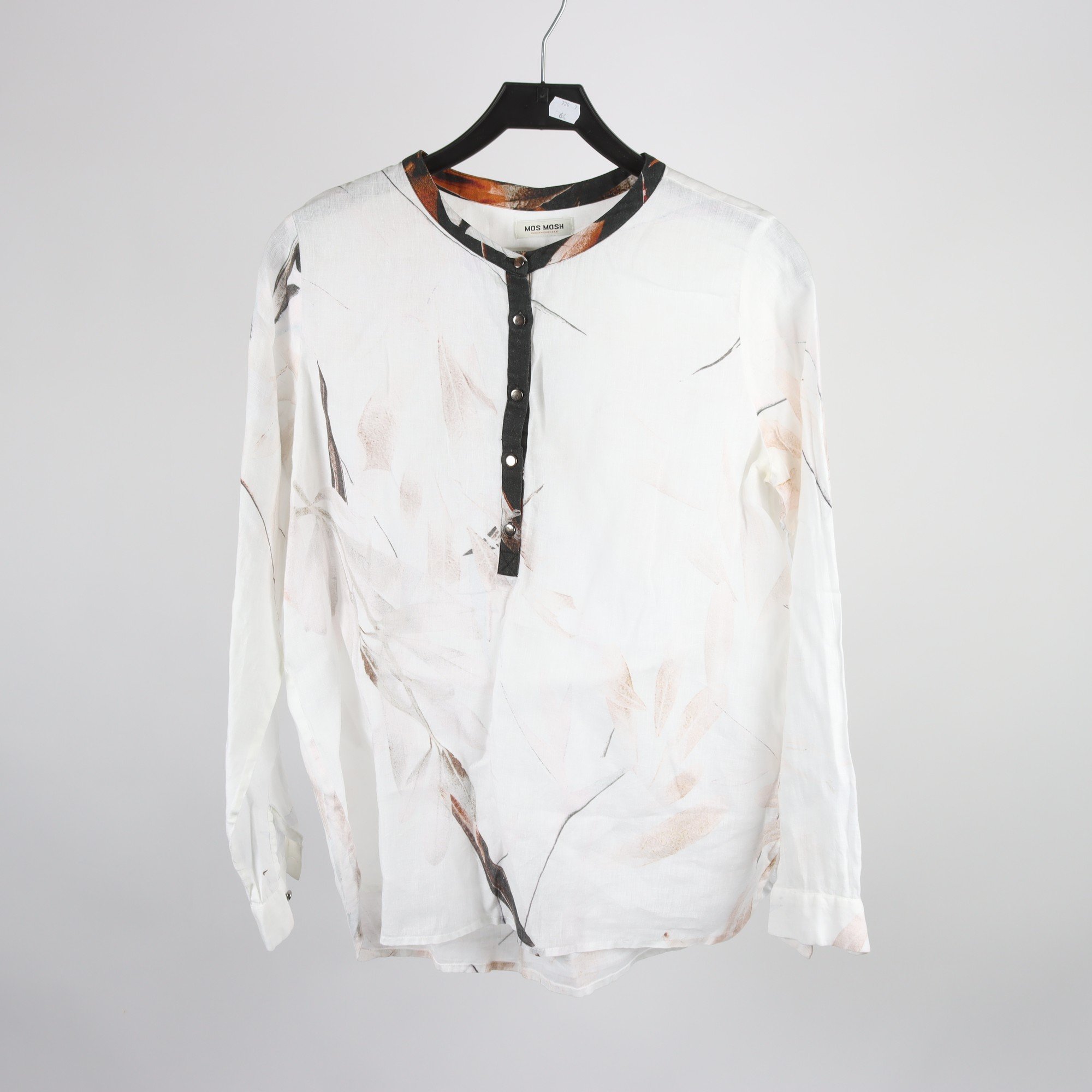 Blus, Mos Mosh, vit, mönstrad, stl. M