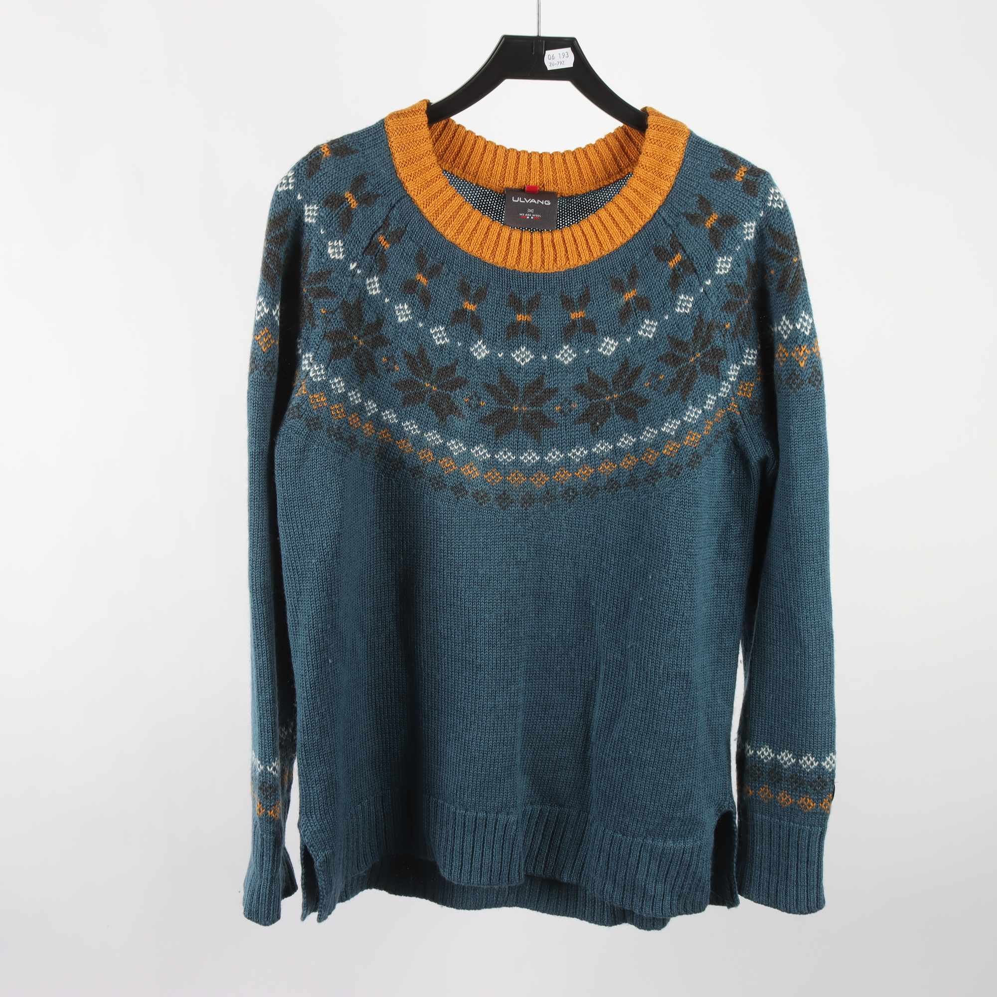 Stickad tröja, Ulvang, stl. XL