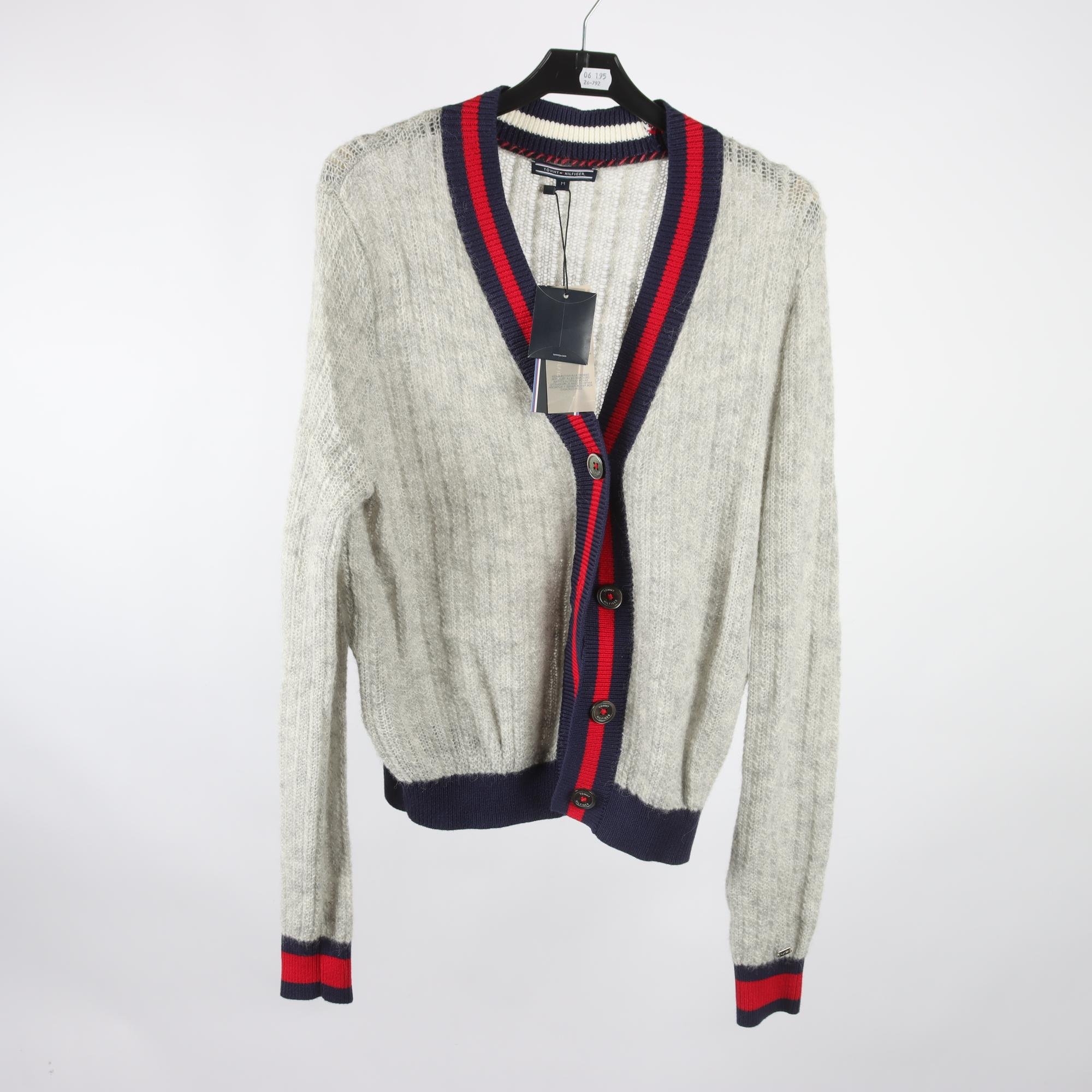 Stickad kofta, Tommy Hilfiger, stl. M