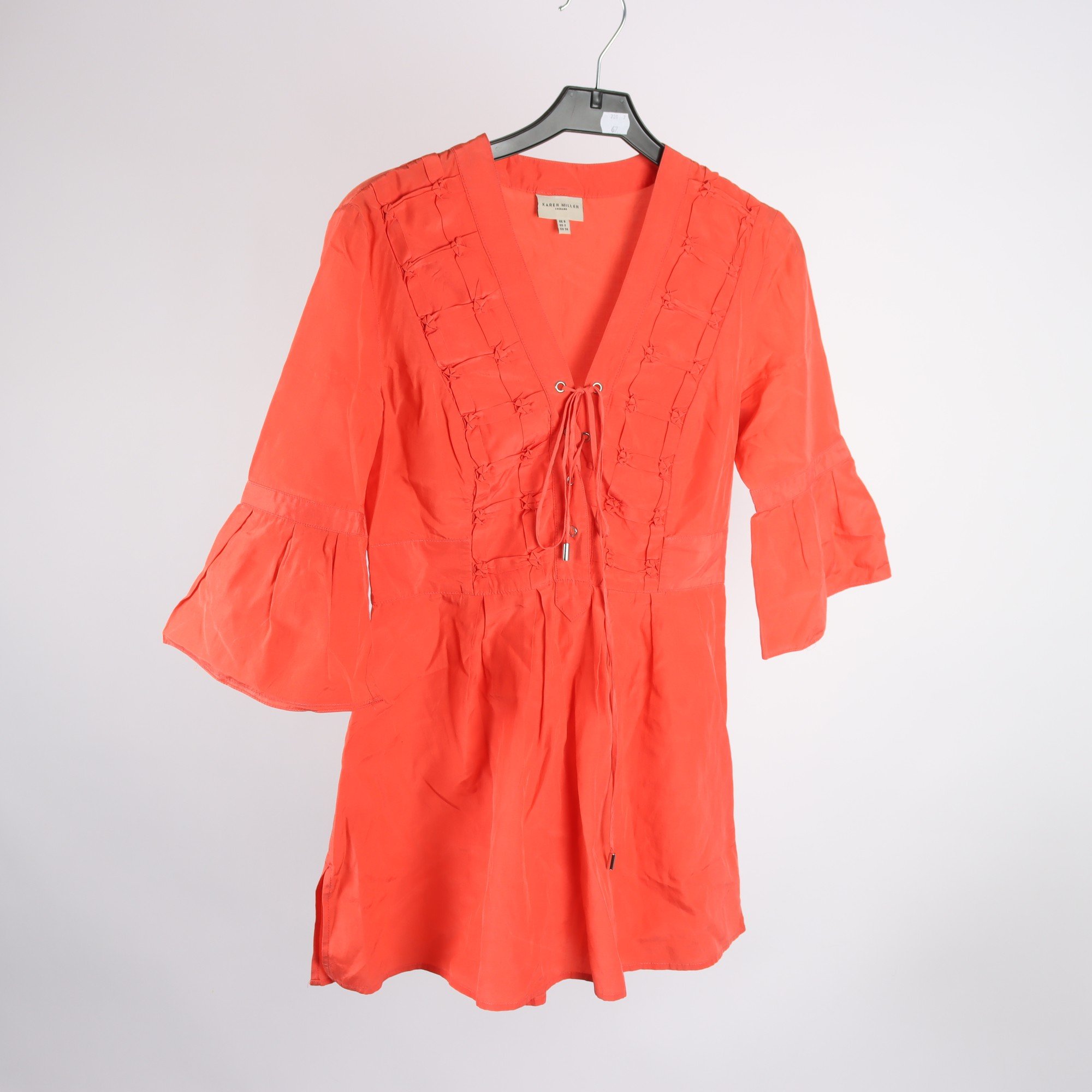 Blus, Karen Millen, korall, stl. 34