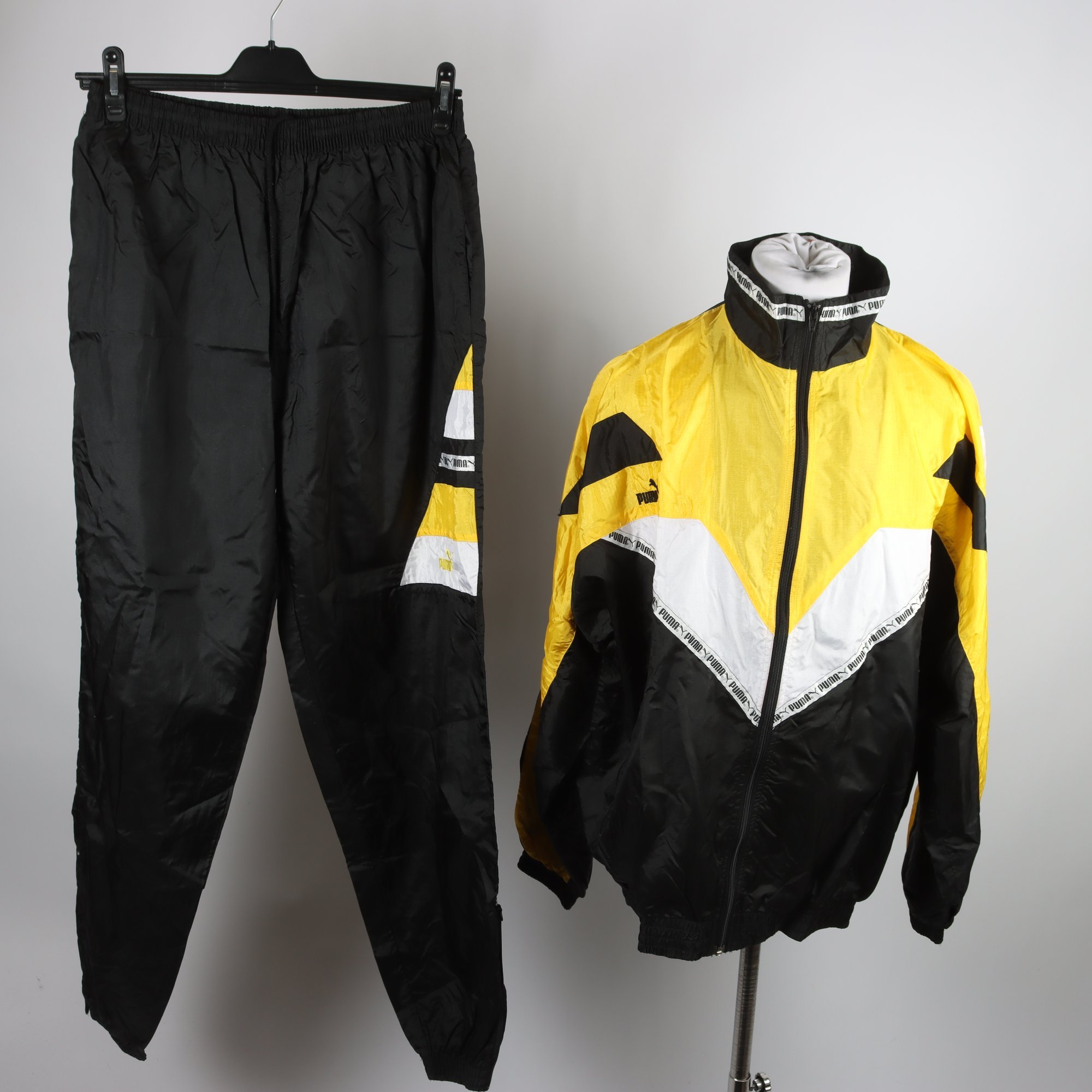 Sportset, Puma, gul, svart, vit, stl. XXL