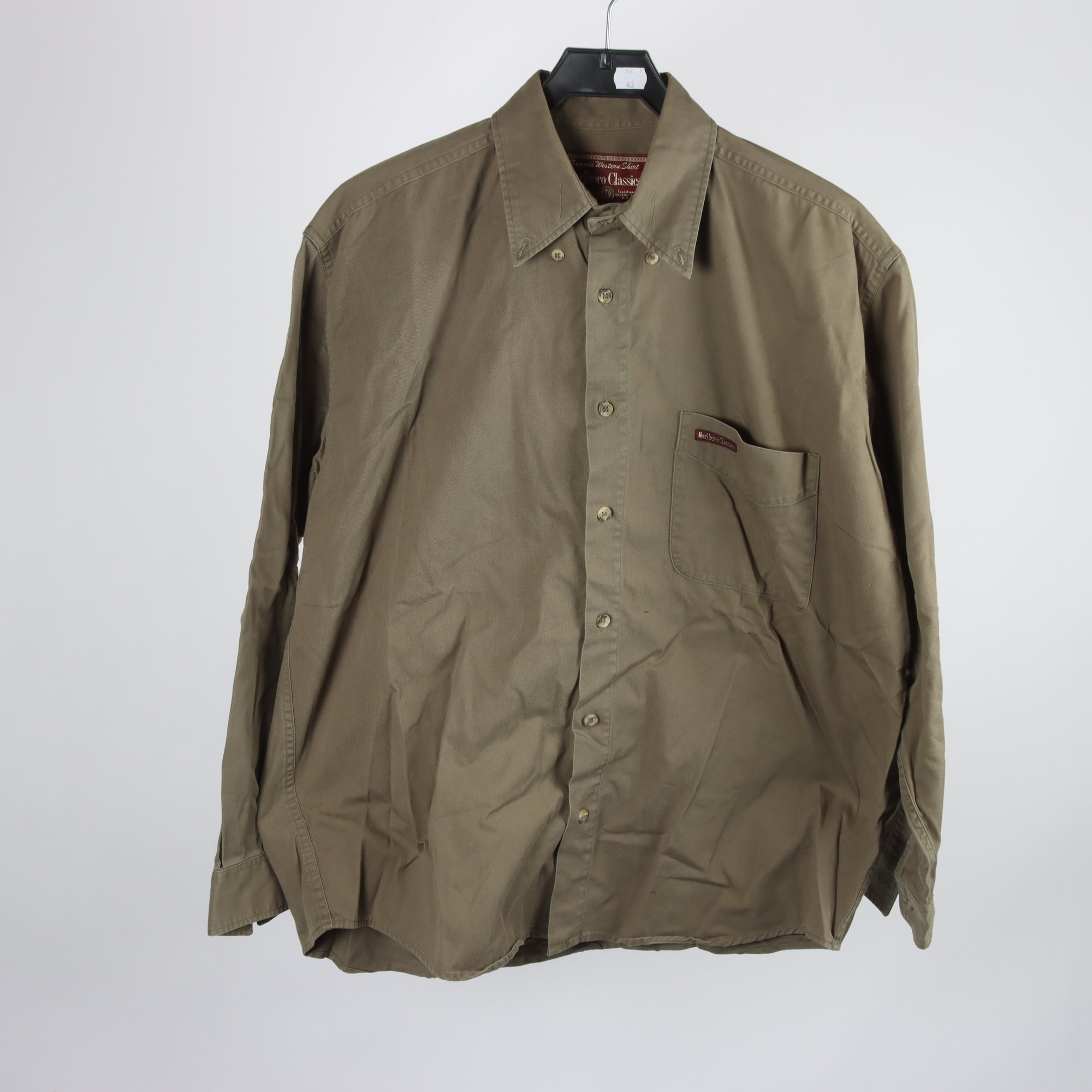 Skjorta, Marlboro Classics, grön, stl. M