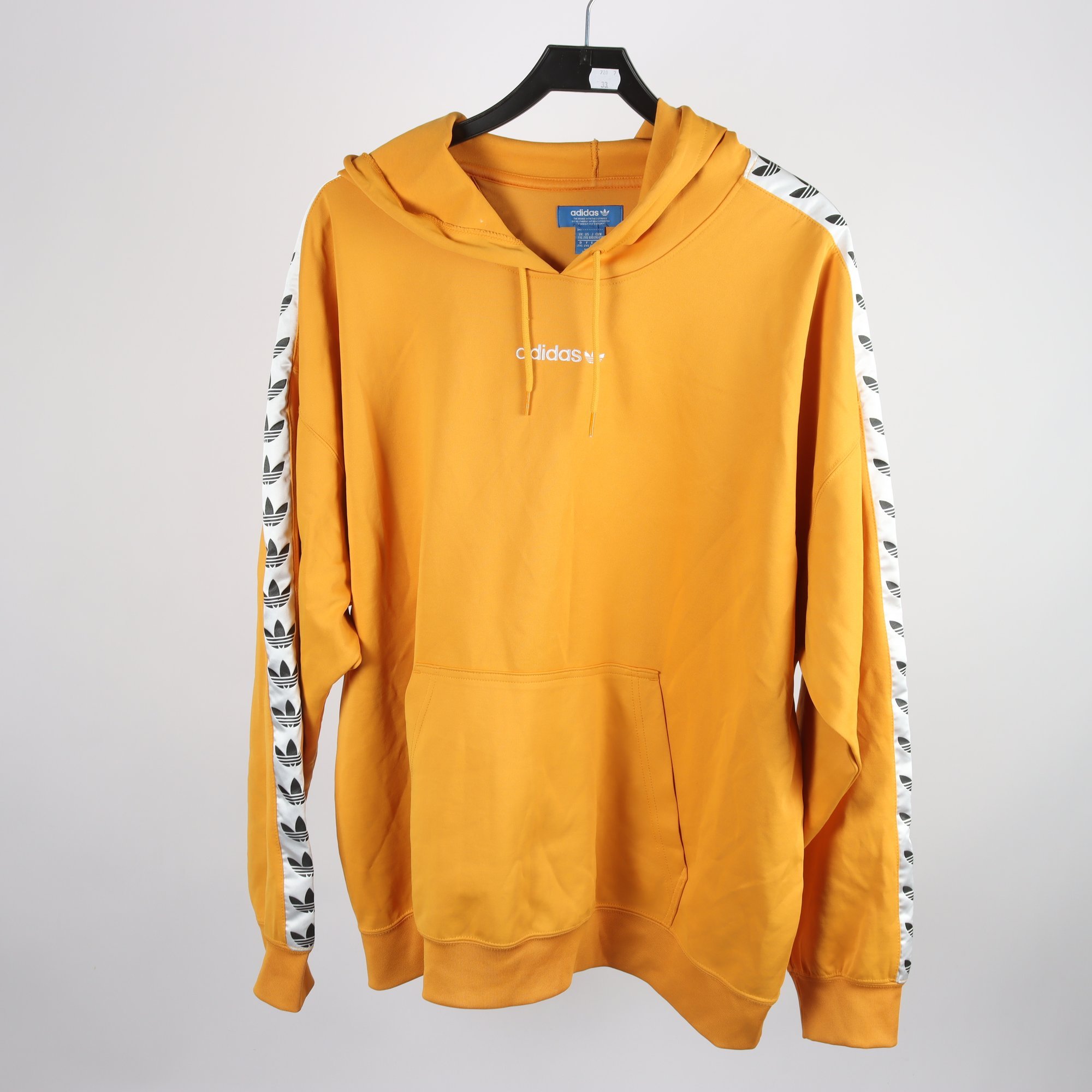 Sporttröja, Adidas, senapsgul, stl. 2XL