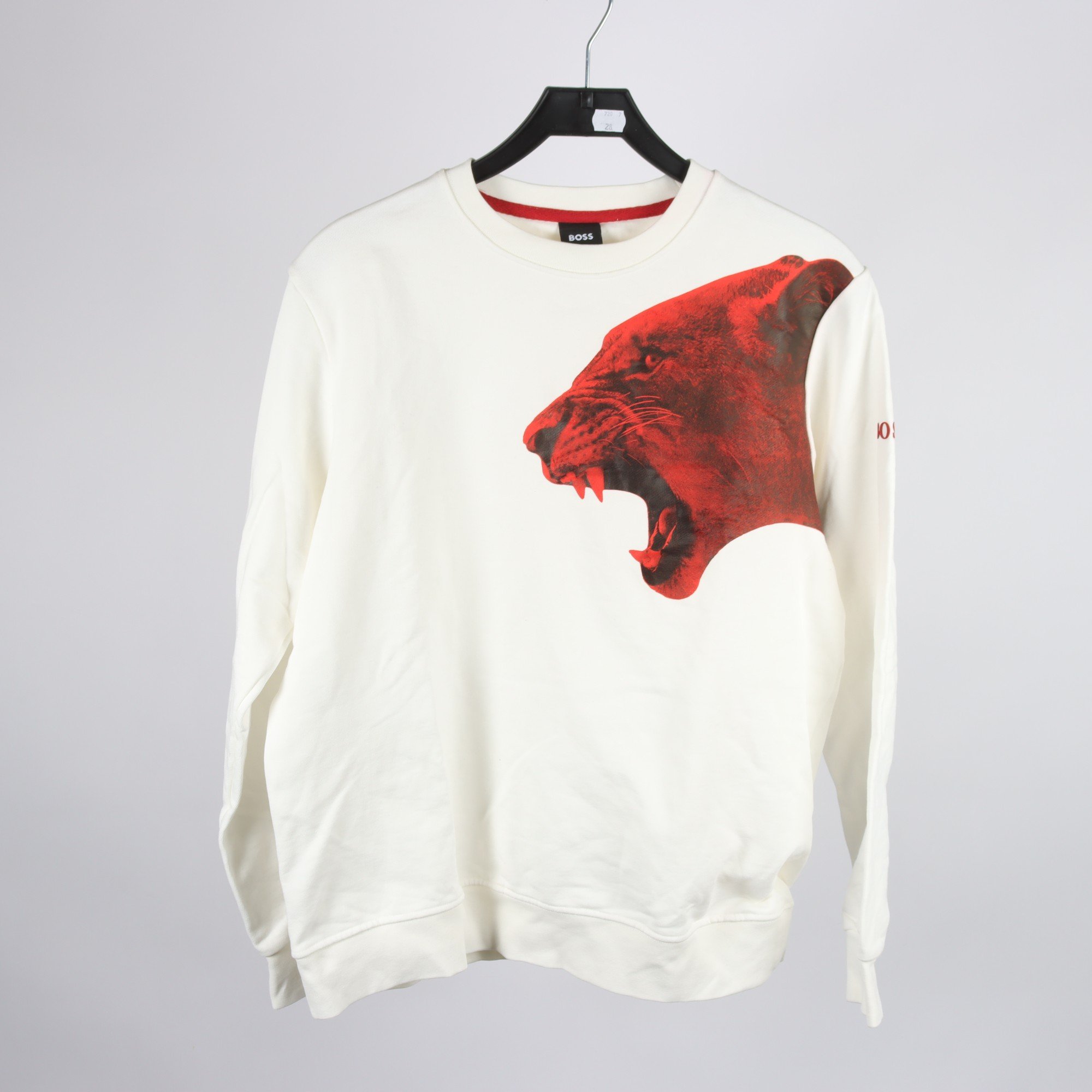 Sweatshirt, Hugo Boss, vit, stl. L