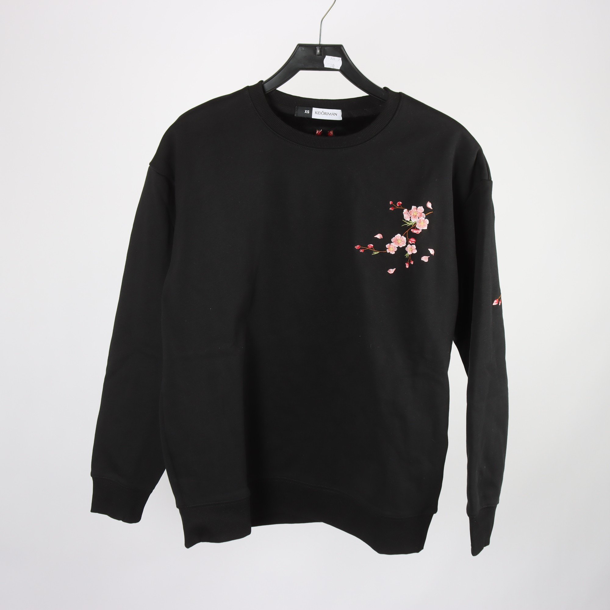 Sweatshirt, Kidoriman, svart, stl. XS