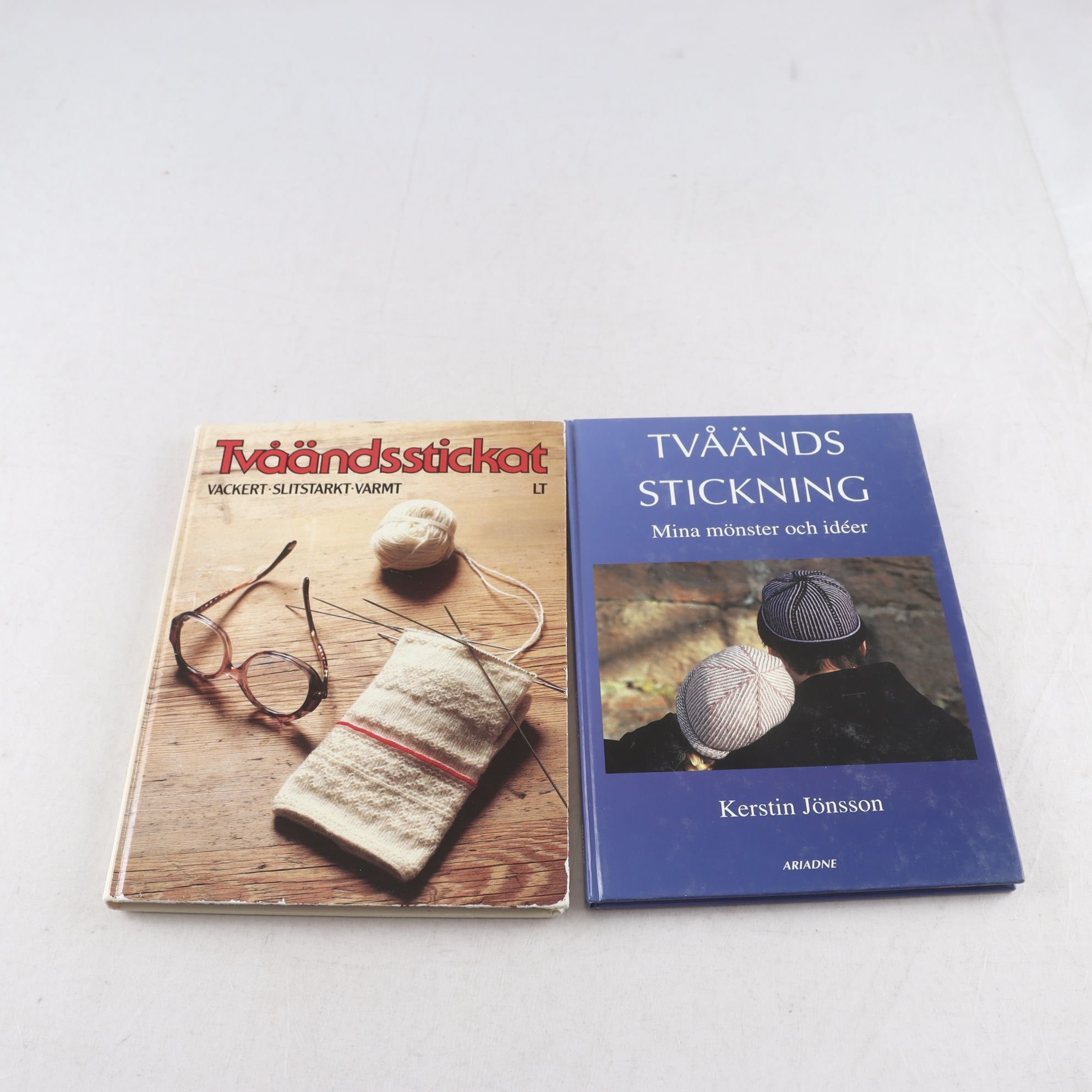 Tvåändsstickning, bokpaket med 2 volymer