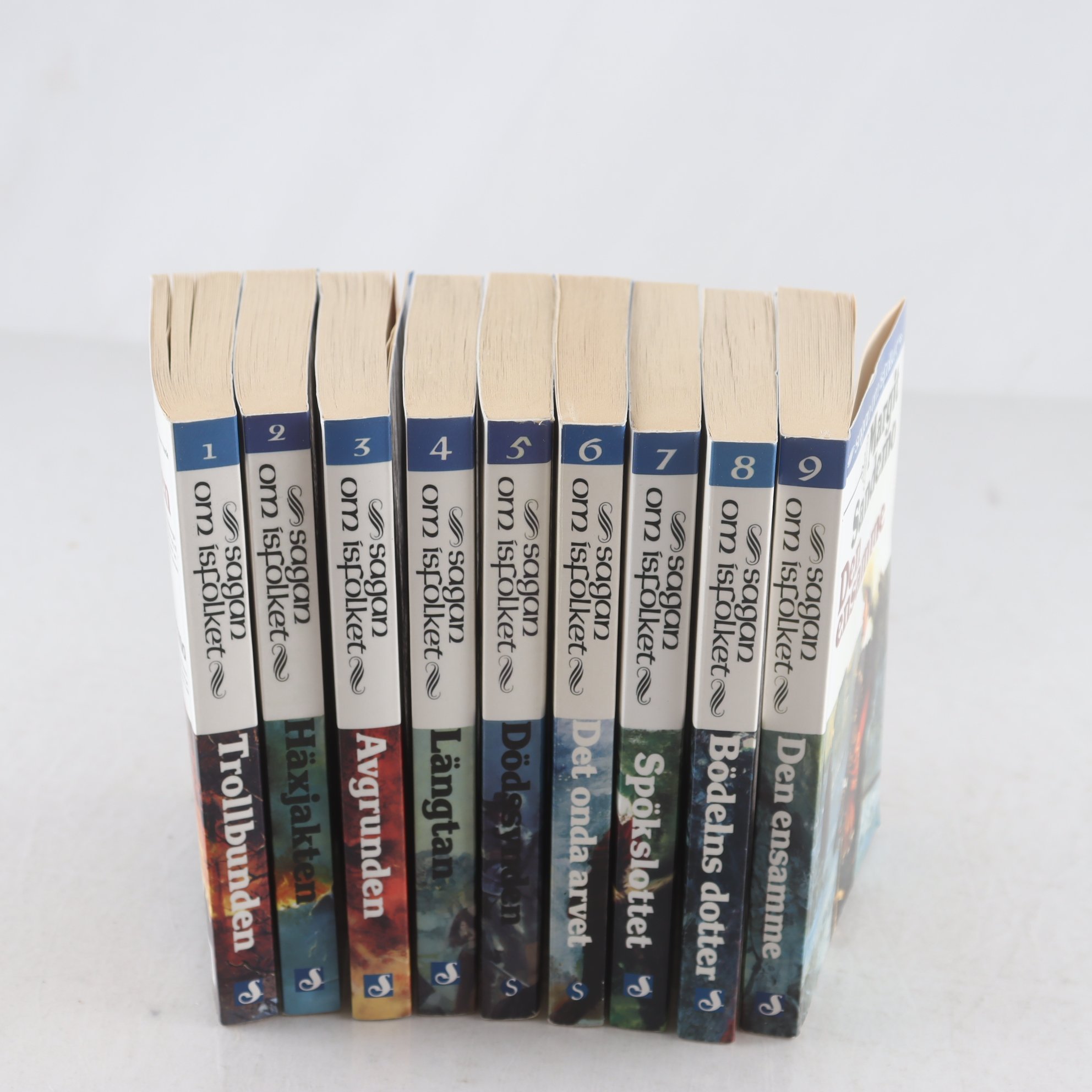 Margit Sandemo, Sagan om isfolket, Del 1-9