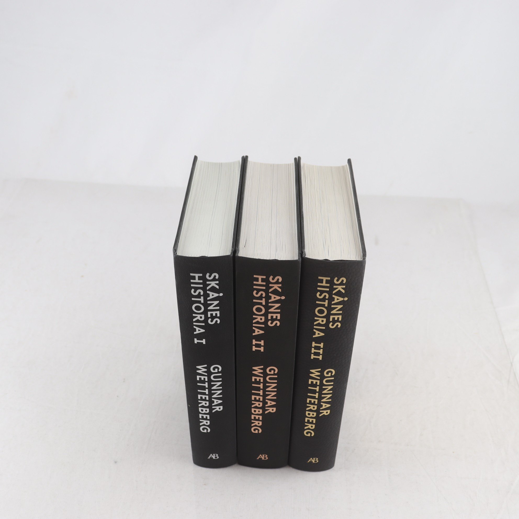 Gunnar Wetterberg, Skånes historia, Vol. I-III