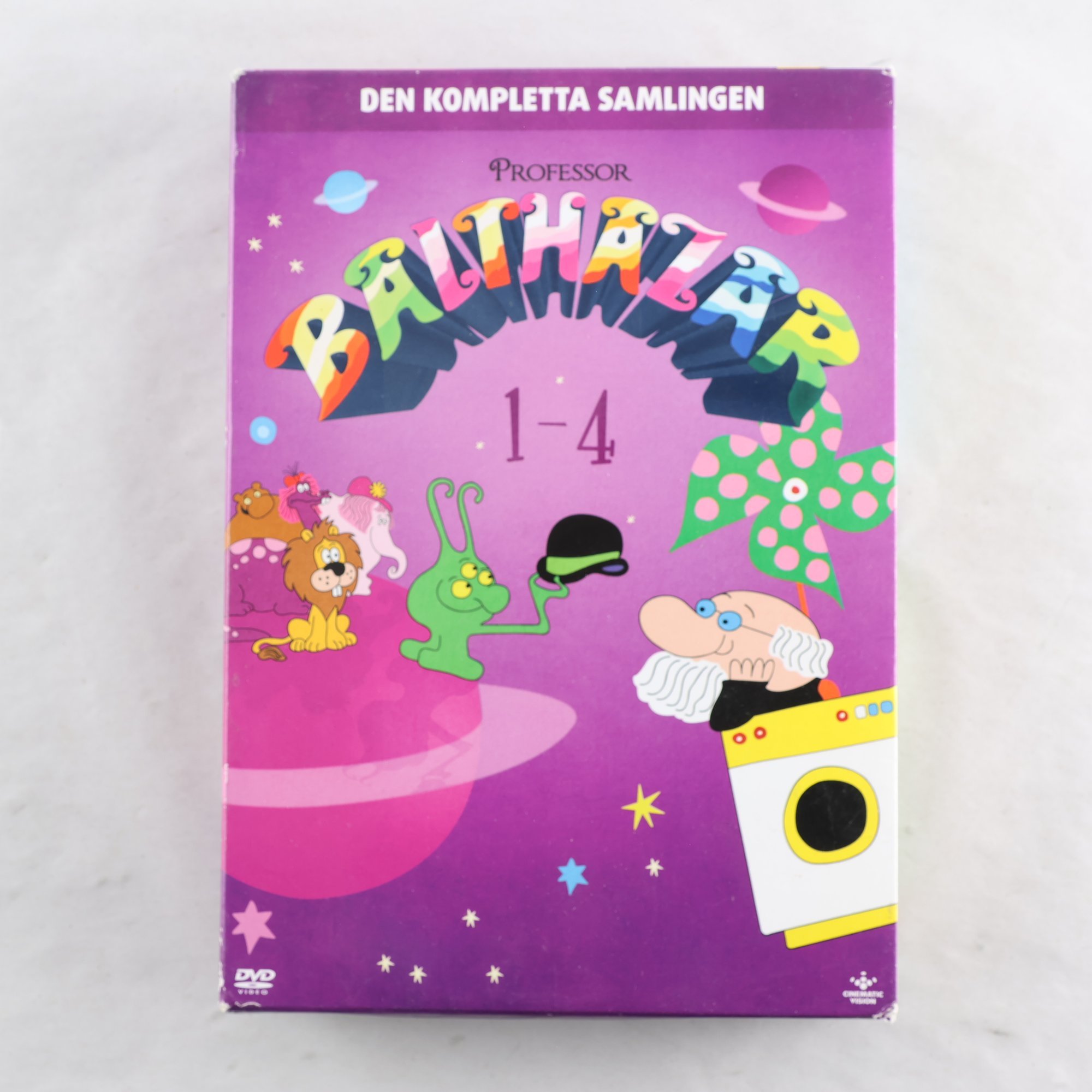 DVD, Professor Balthazar Säsong 1-4, Den Kompletta Samlingen