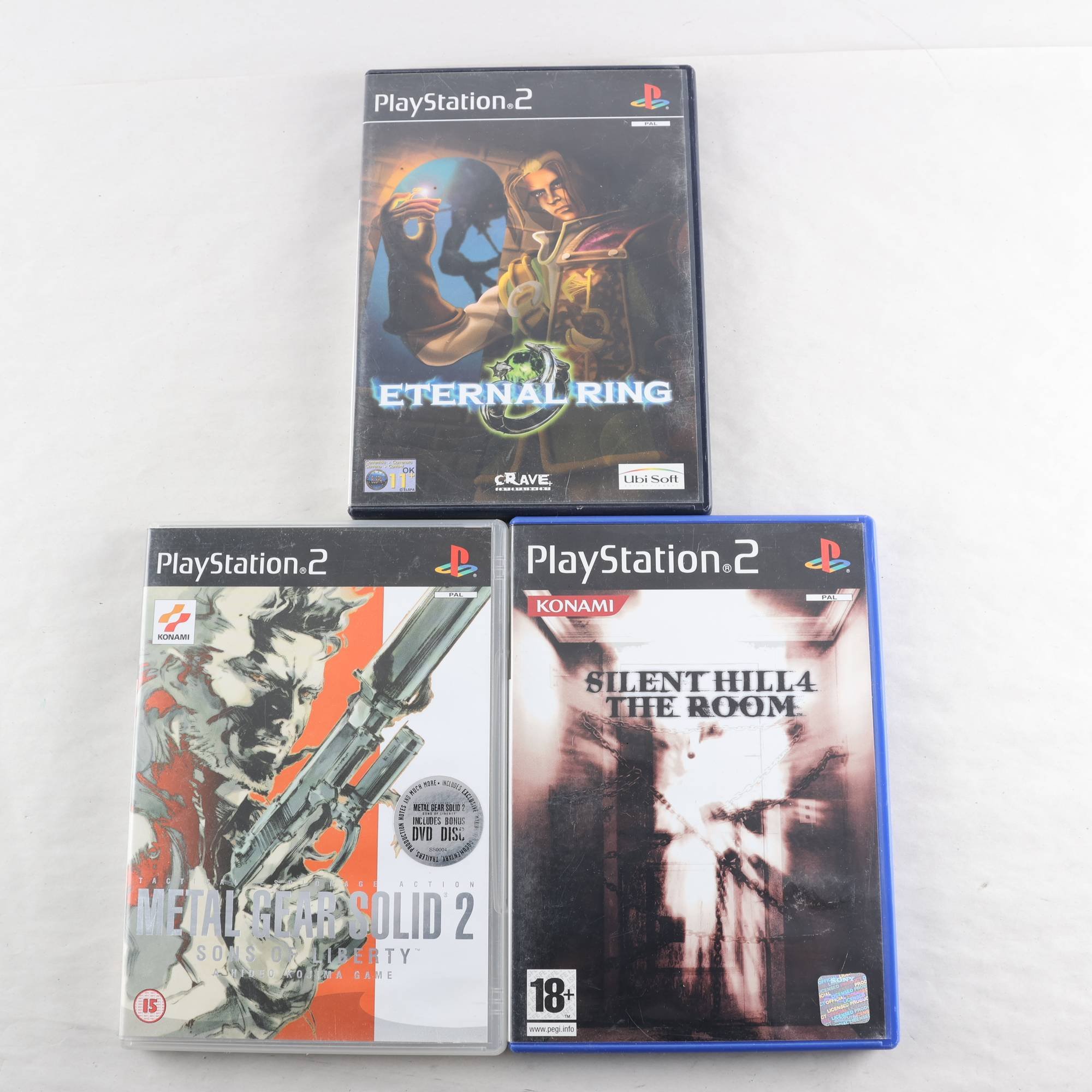 Playstation 2, 3 spel