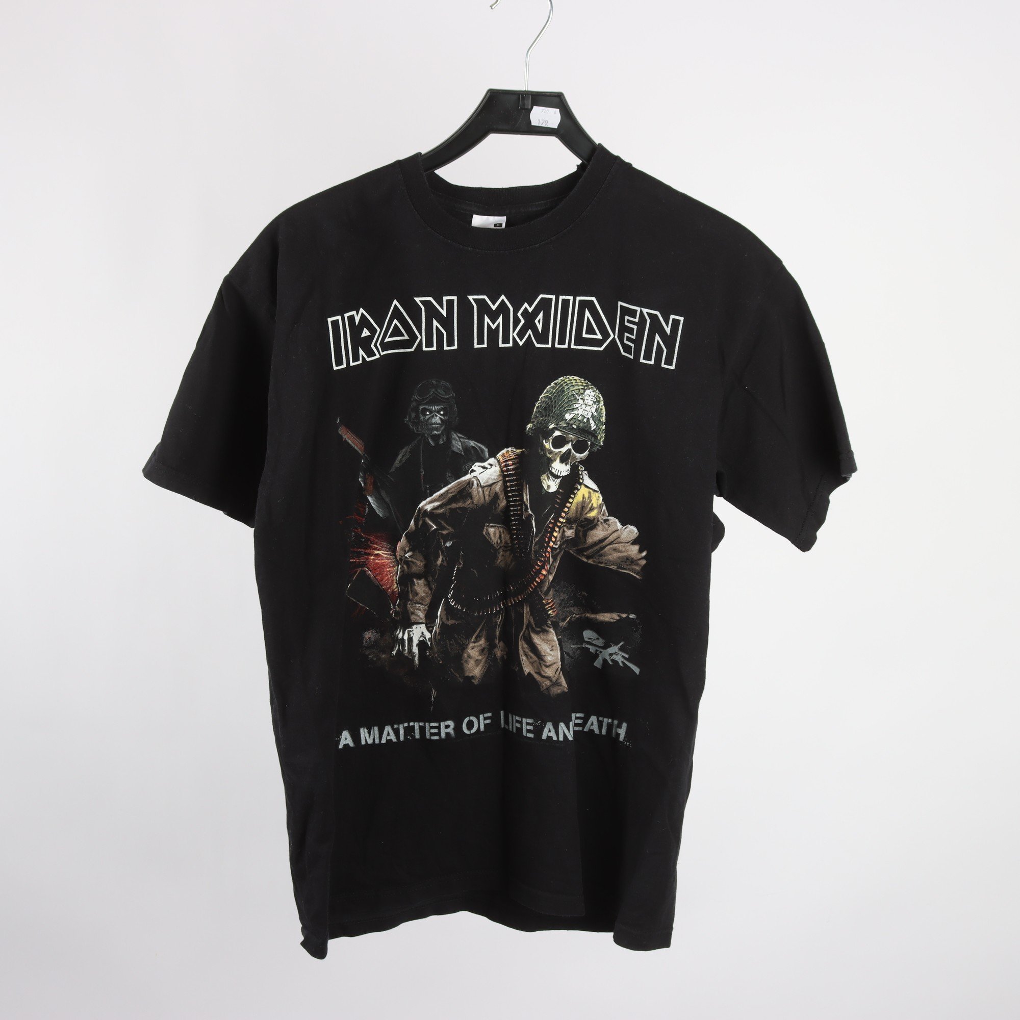 T-shirt, Iron Maiden, svart, stl. M