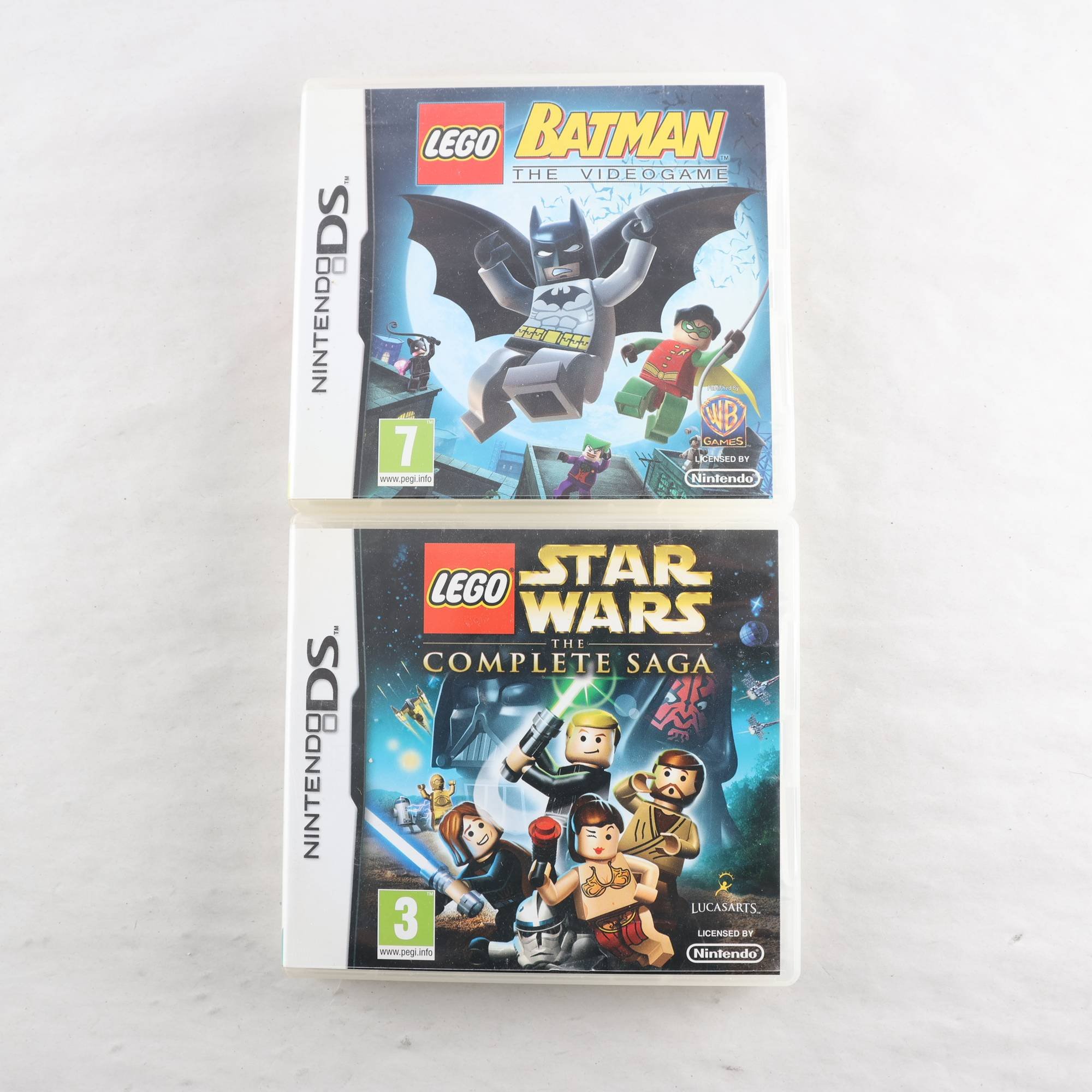 Spel, Nintendo DS,Lego Batman: The Videogame & Lego Star Wars: The Complete Saga