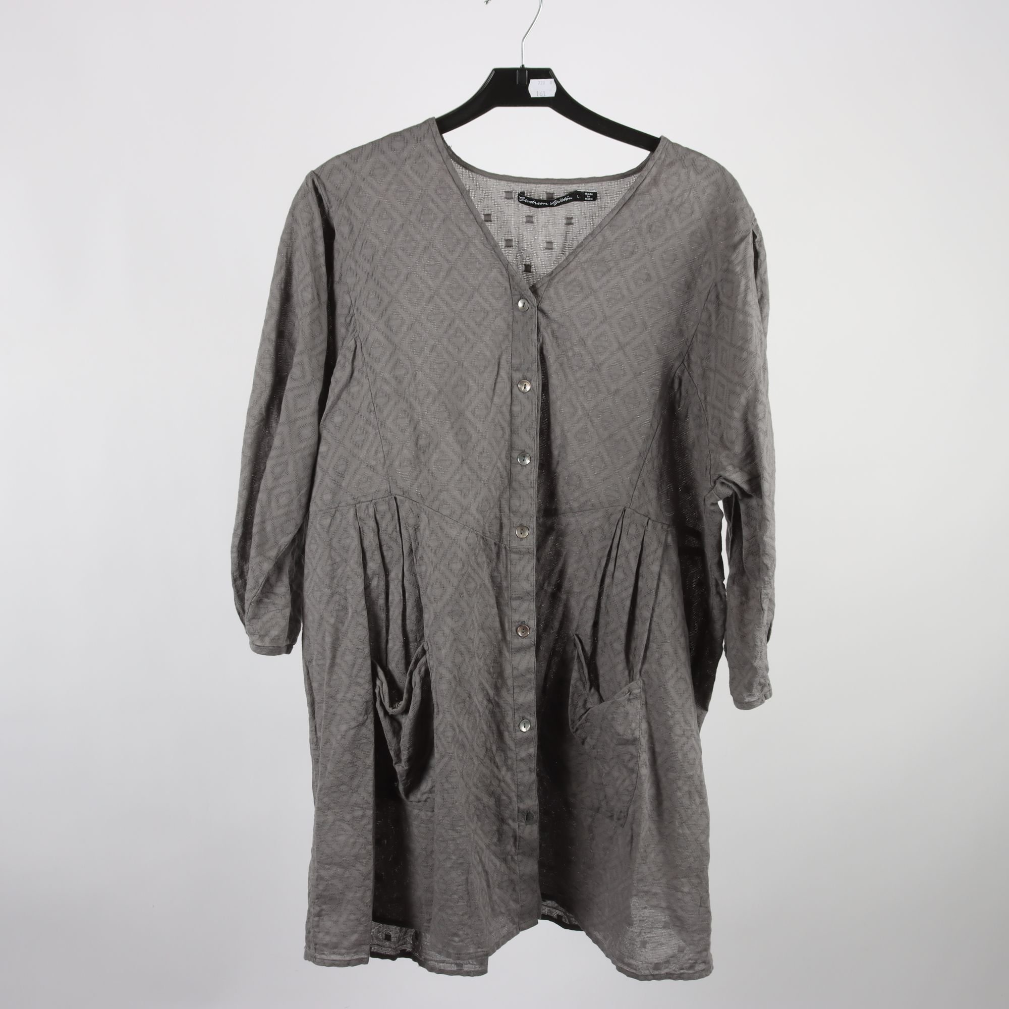Tunika, Gudrun Sjödèn, grå, stl. L
