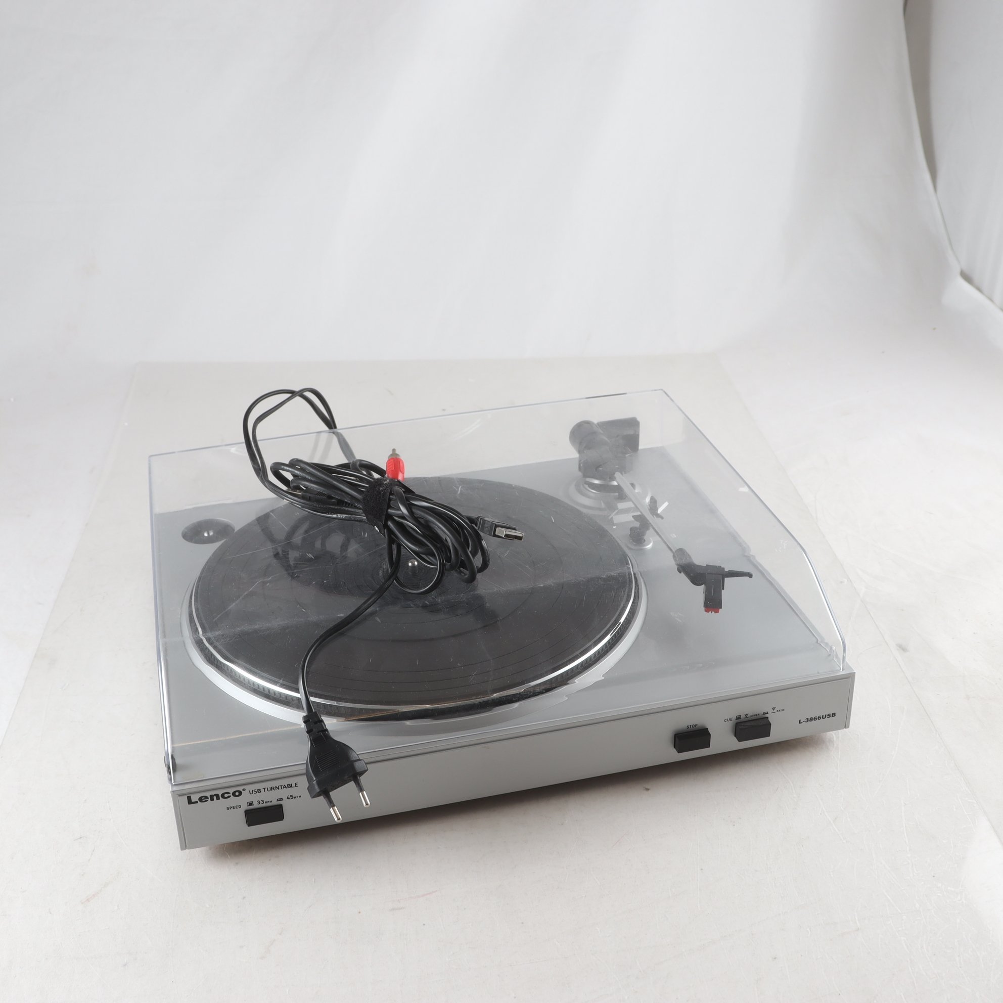 Skivspelare, Lenco, L-3866USB. Endast avhämtning.
