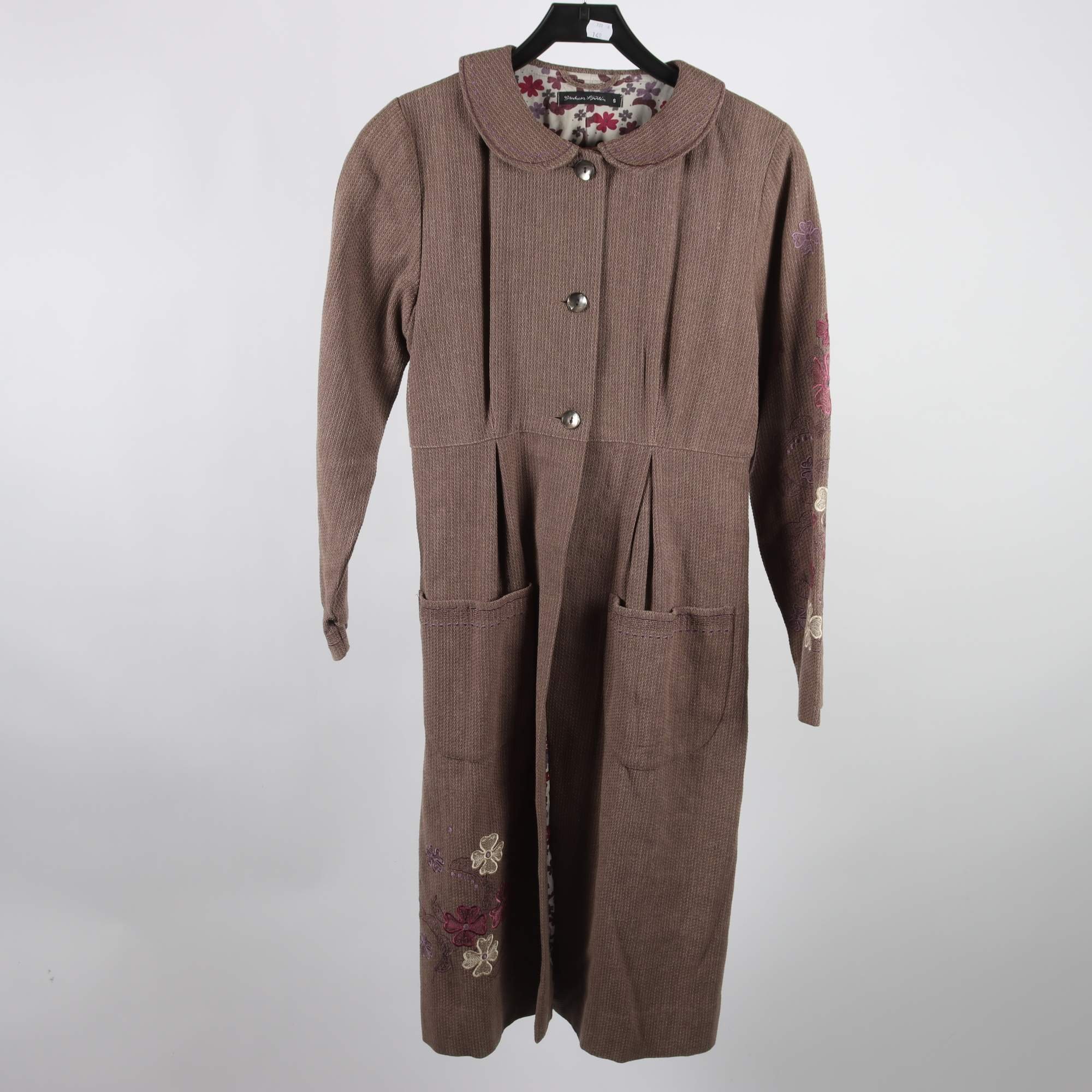 Vårkappa, Gudrun Sjödèn, brun, lila, stl. S